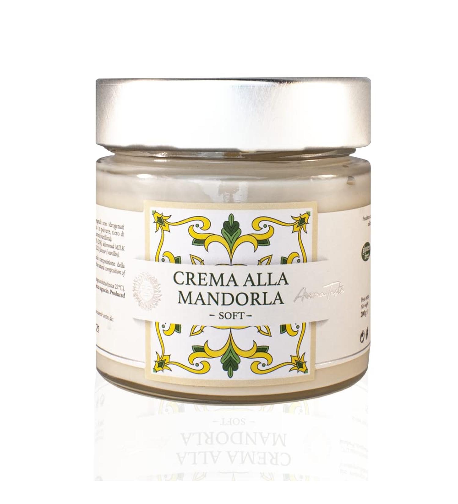 Sicilian Almond Spread | Italian Artisan Gourmet Food | 200gr - Buy Online on GoSupps.com