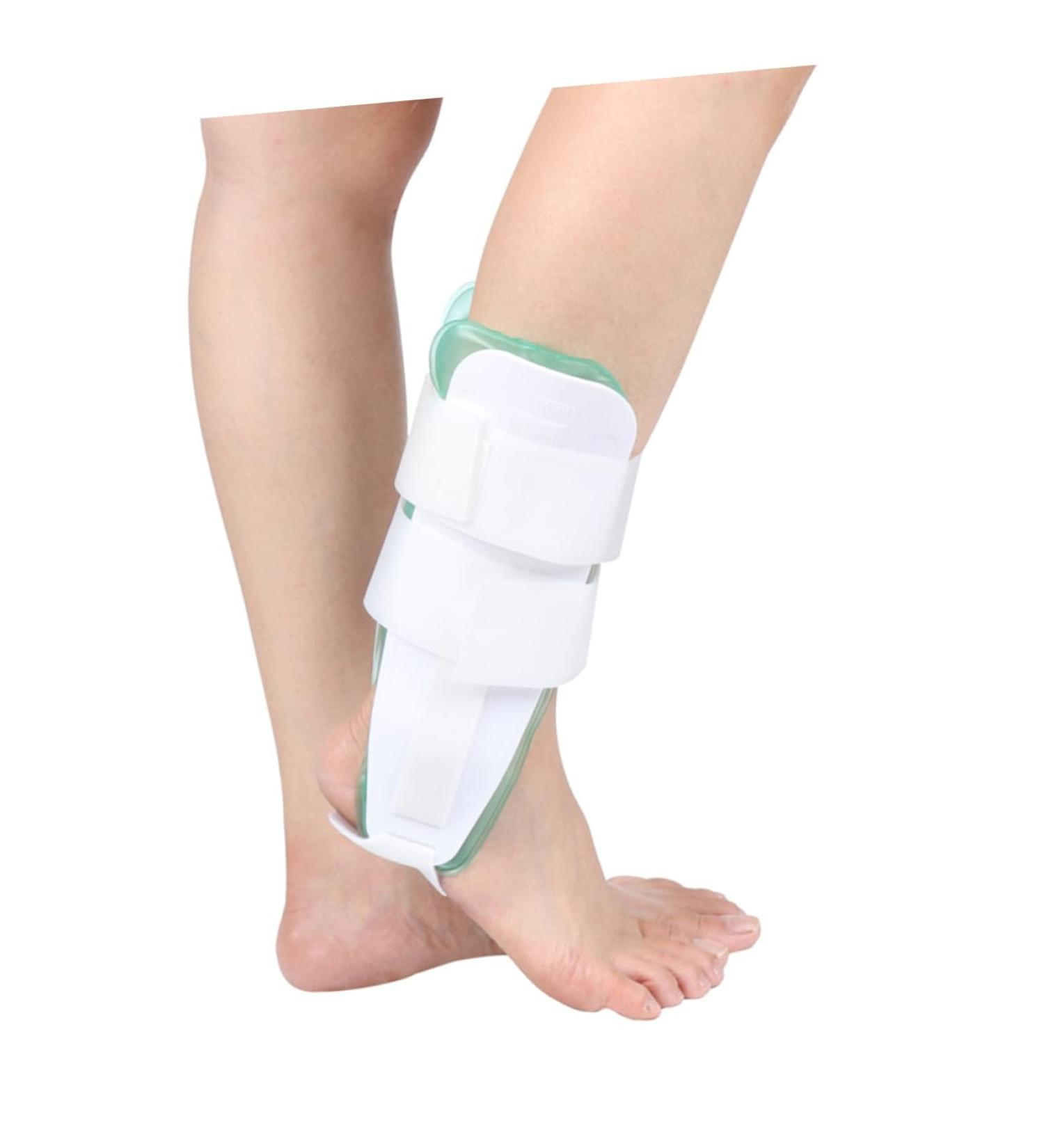 FRCOLOR Ankle Strain Support Gel Splint - Foot Stabilizer & Ankle Brace for Sprains & Strains - White Air Ankle Support - Buy Online on GoSupps.com