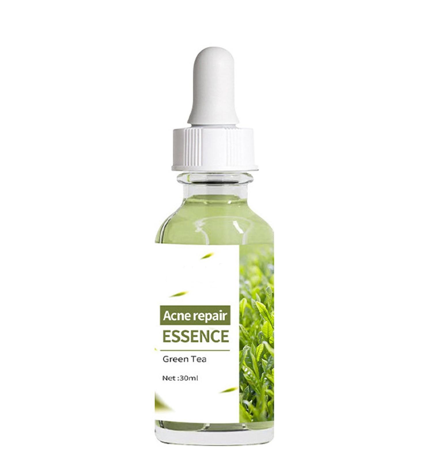 Acne Repair Face Serum Firming Serum For Face Green Tea Hyaluronic Acid Serum Relieve Redness & Acne Natural Face Serum For Acne Day & Night Serum For Face Hydrating Face Oils And Serums-Repair - Buy Online on GoSupps.com