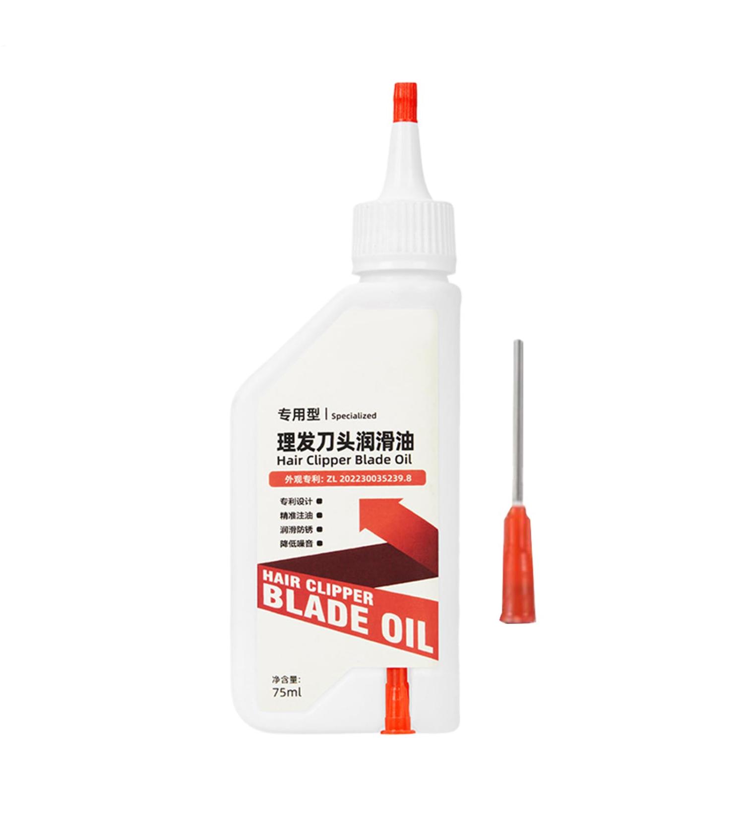 Hair Clipper Oil | 75ml Lubricant for Electric Razors and Beard Trimmers Razor Blade Cleaning Liquid for Men's Beard and Hairdressing Chains - Buy Online on GoSupps.com