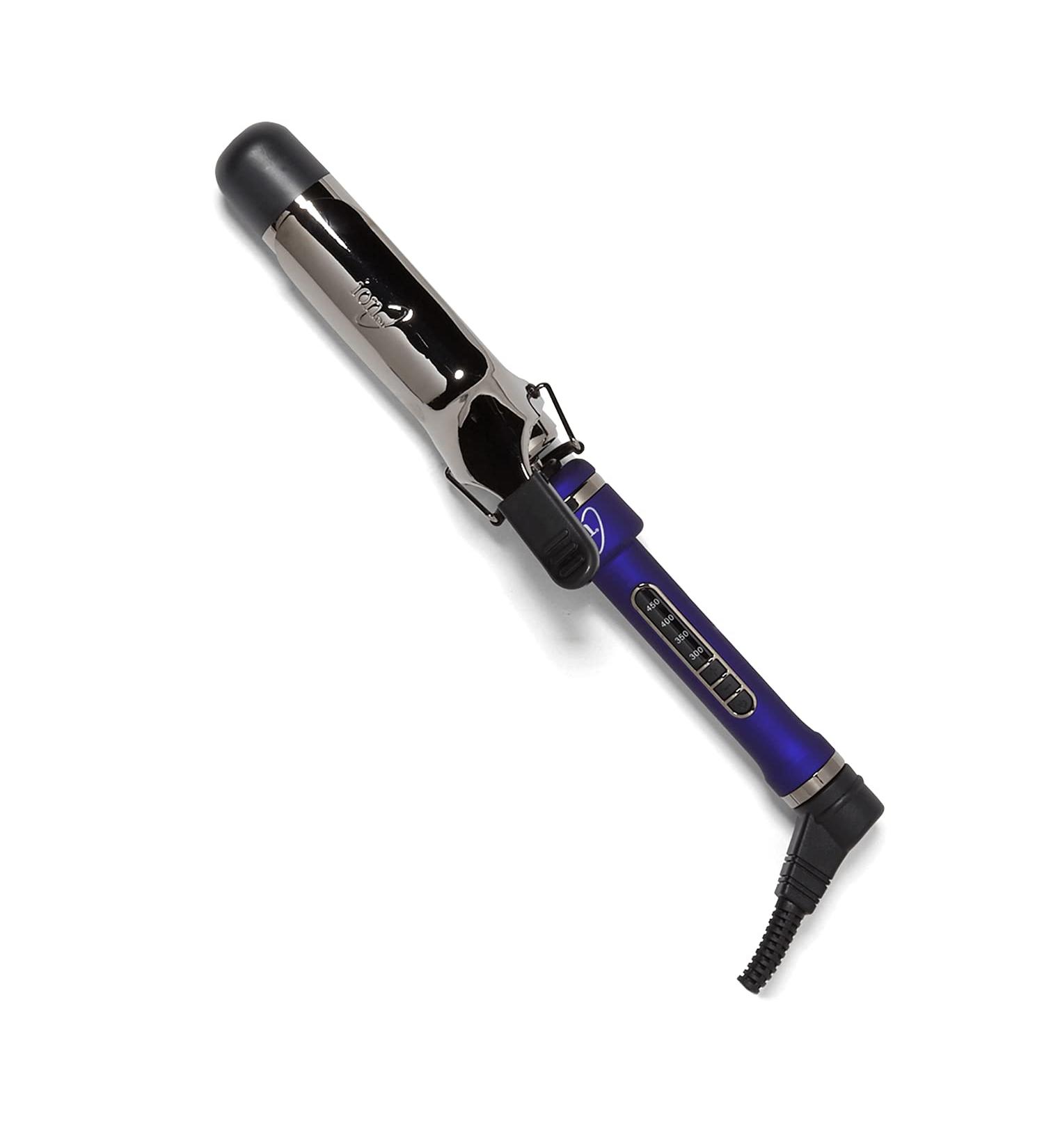 Buy ion Titanium Pro Curling Iron - 1.5 Inch Heats to 450 F Dual Voltage Maximum Curl Retention - International Shipping Available - Buy Online on GoSupps.com