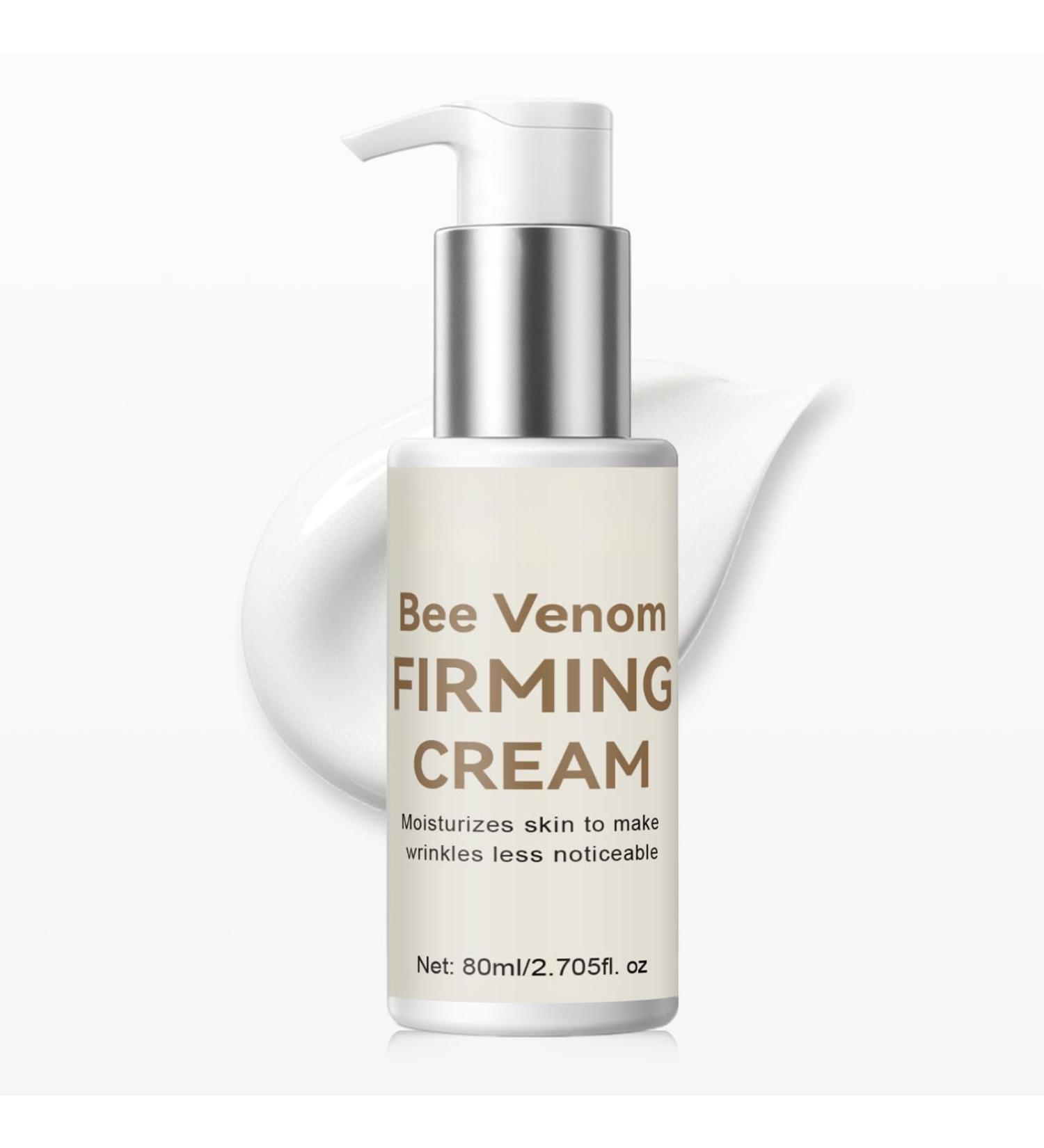 Helbr Bee Venom Firming & Lifting Cream - Wrinkle Reducing Face & Body Moisturizer to Minimize Pores Nourish Dry Skin & Restore Radiance For All Skin Types 80ml - Buy Online on GoSupps.com