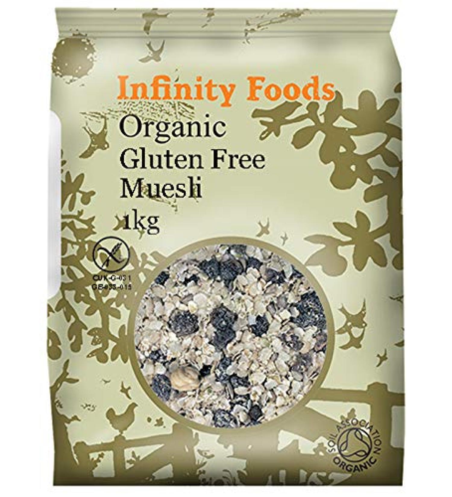 Infinity Foods Organic Gluten Free Muesli 1kg
