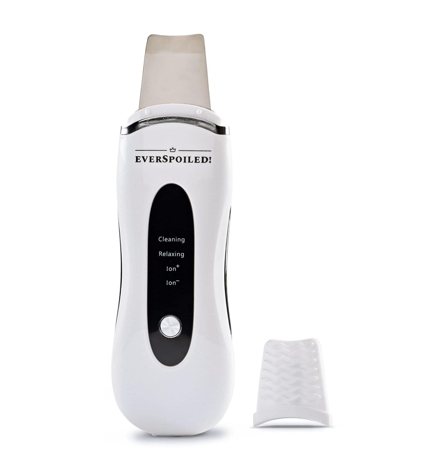 Skin Scrubber Face Spatula with Ultrasonic Technology for Deep Pore Cleaning, Lifting, and Serum Infusion - Gentle Dead Skin Remover and Blackhead Scraper Tool - Buy Online on GoSupps.com