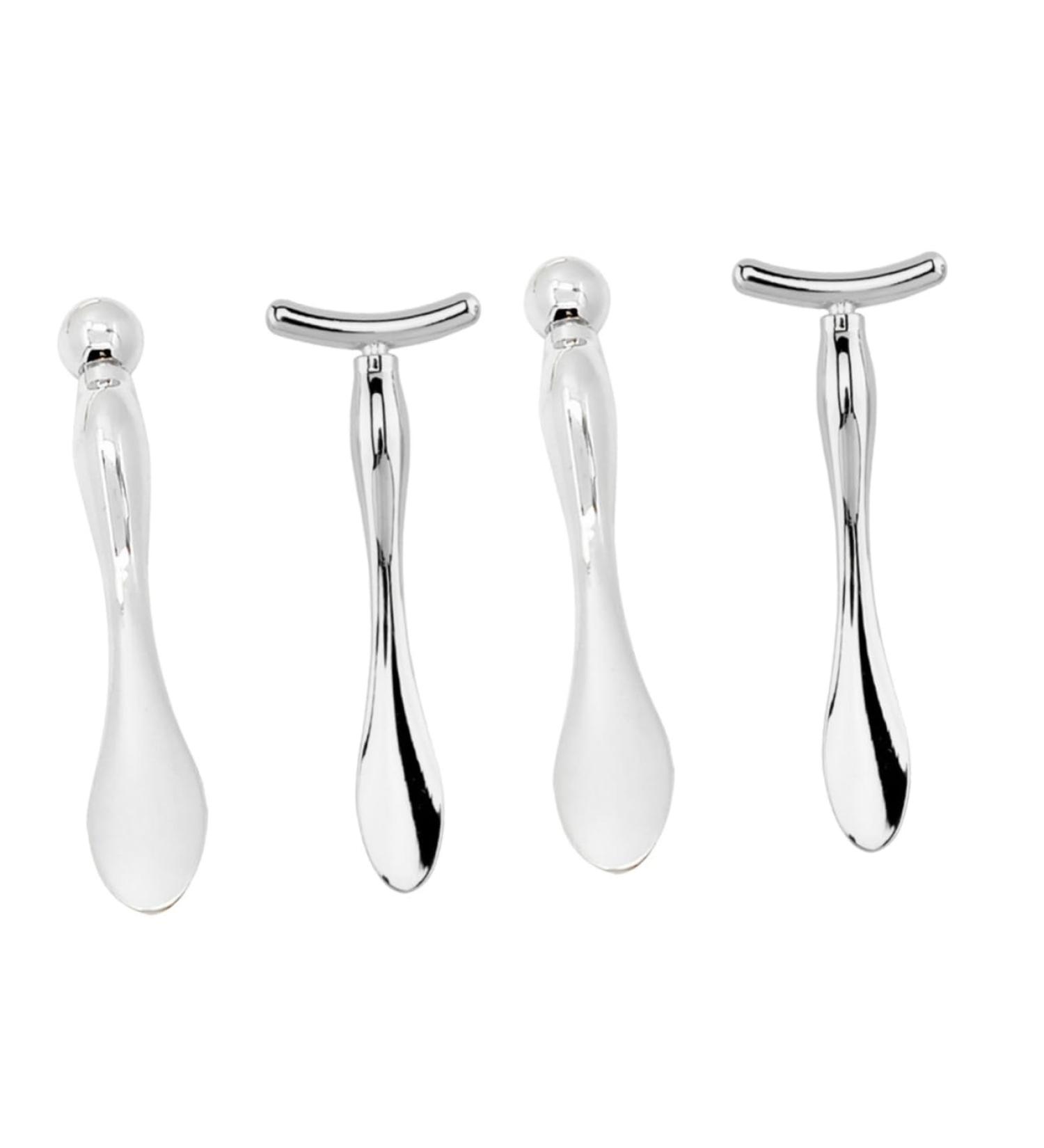 POPETPOP 4pi ces Outils Pour Yeux Spatule Et De Massage Pour Contour Yeux Accessoire Pratique Et Am liore Absorption Et R duit d me - Buy Online on GoSupps.com