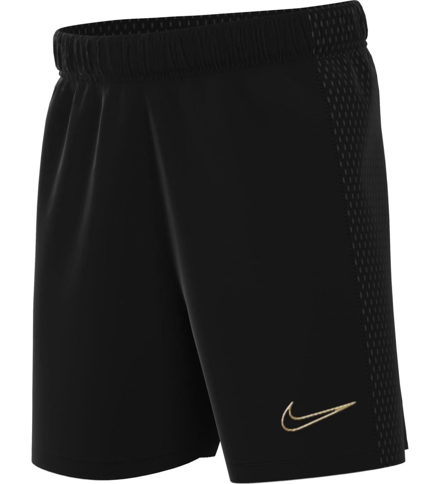 Nike Unisex Kids' Shorts DF ACD23 | 10-11 Years | Black/Metallic Gold - International Shipping Available - Buy Online on GoSupps.com