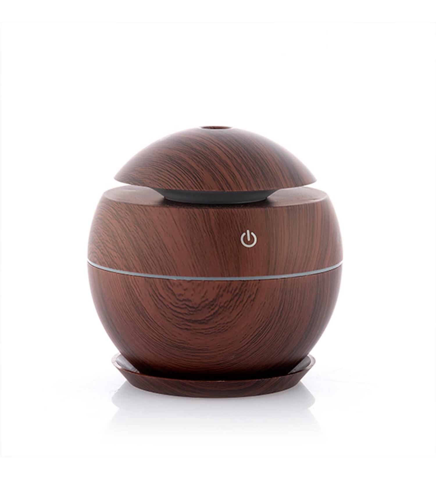 Buy Innovagoods IG814588 Dark Pent Mini Aroma Diffuser - Humidifier in Dark Walnut | Multicolored & Stylish - International Shipping Available - Buy Online on GoSupps.com