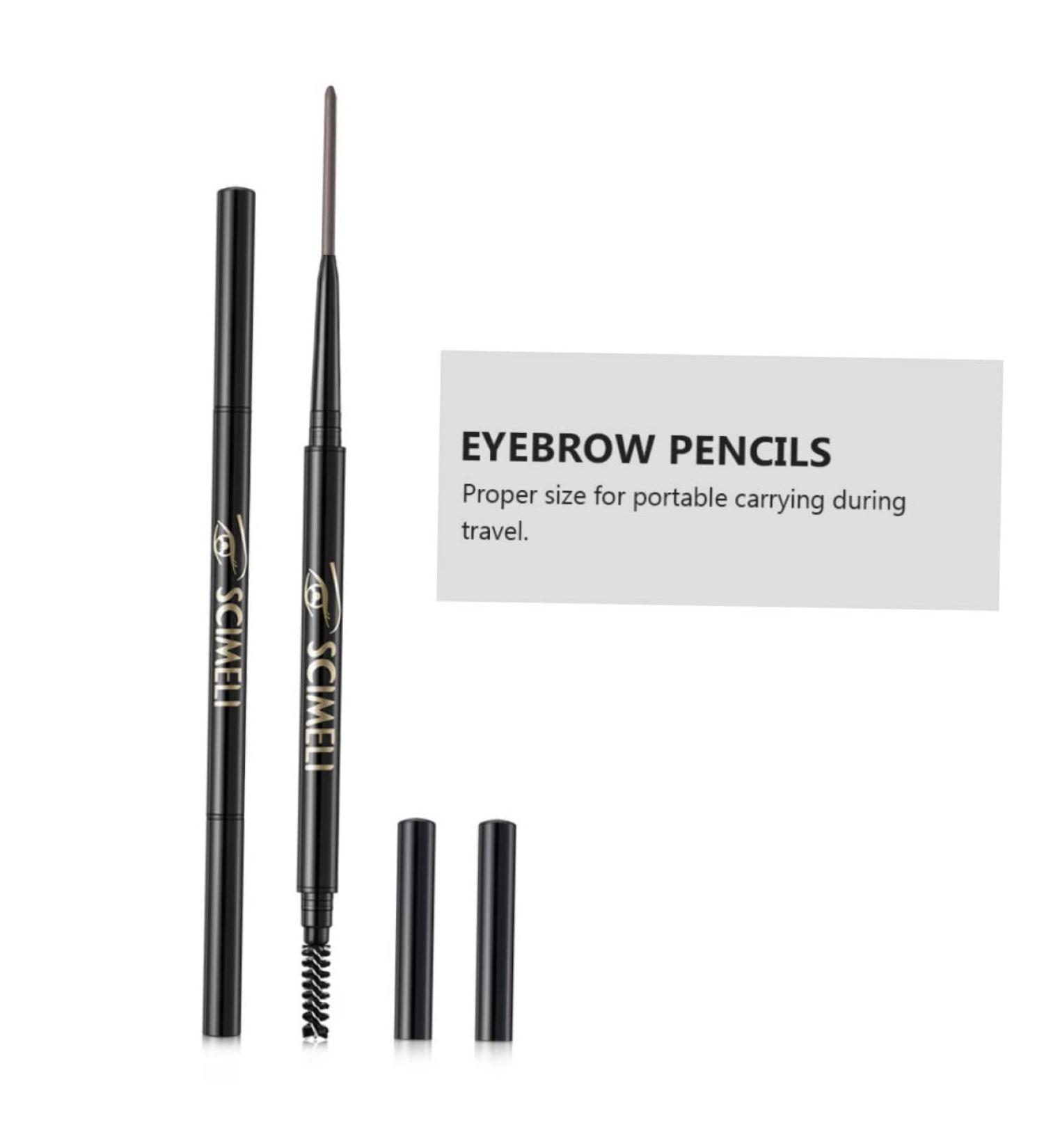 Healeved 2 1 Eyebrow Makeup Tools Pencil Longlasting Eyeliner Pencil Thin Eyebrow Pencils Eyebrow Filler Grey 1 count (Pack of 1) Grey - Buy Online on GoSupps.com