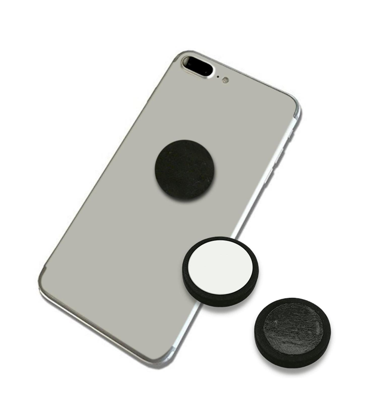 Doja Barcelona Shungit Plate for Radiation Protection | 2-Pack 2cm | Anti 5G & EMF Blocker Cell Phone Sticker - Buy Online on GoSupps.com