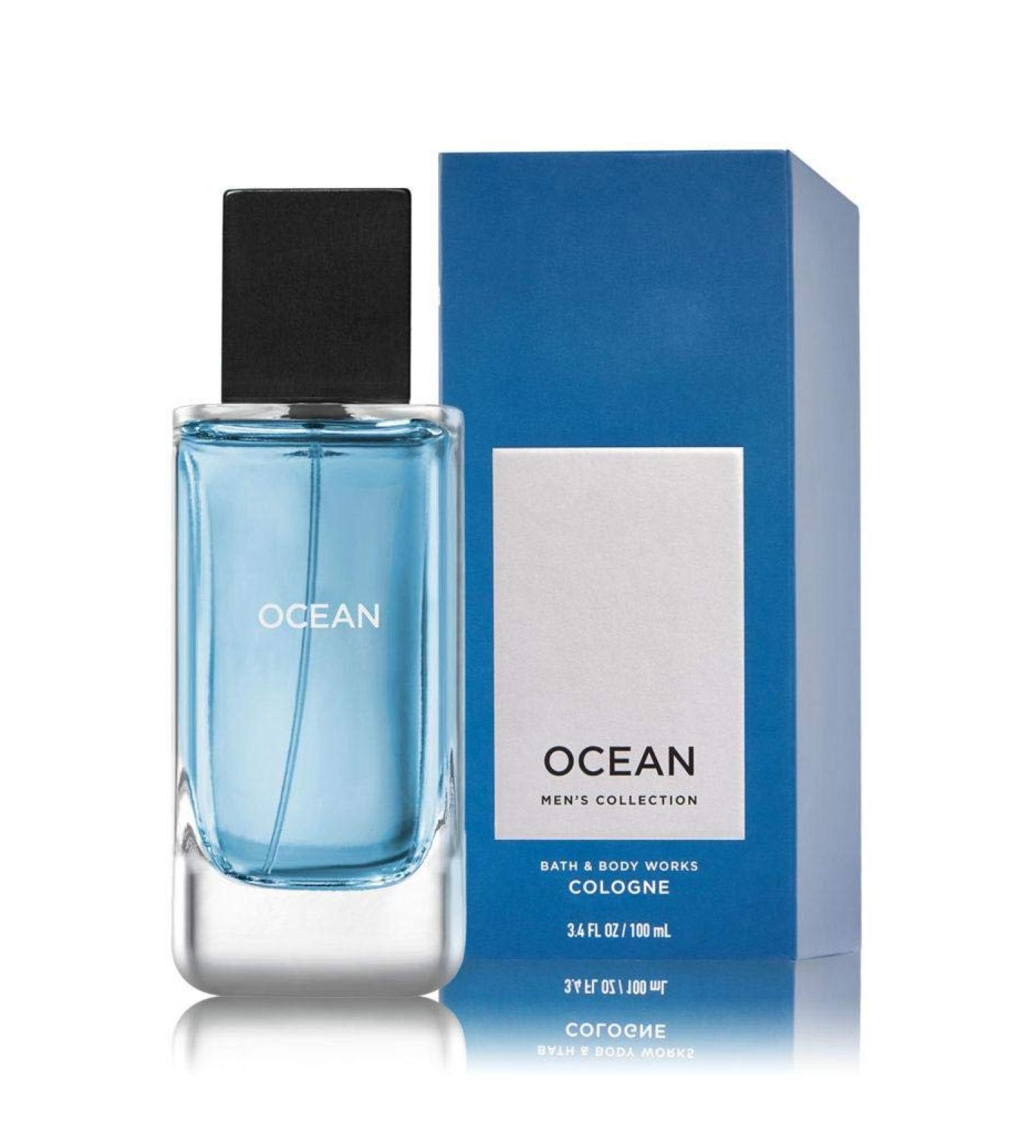 Bath and Body Works Ocean Cologne Men's Collection New Packaging 3.4 Ounce