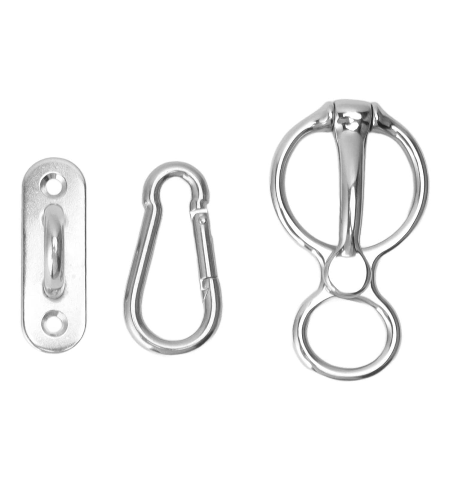 Horse Tie Stainless 10.9Oz Reusable Flexible Holding Horse Tie Safety Stainless Steel Half Round Damage Resistant Horse Implement Accessories Suitable - Buy Online on GoSupps.com