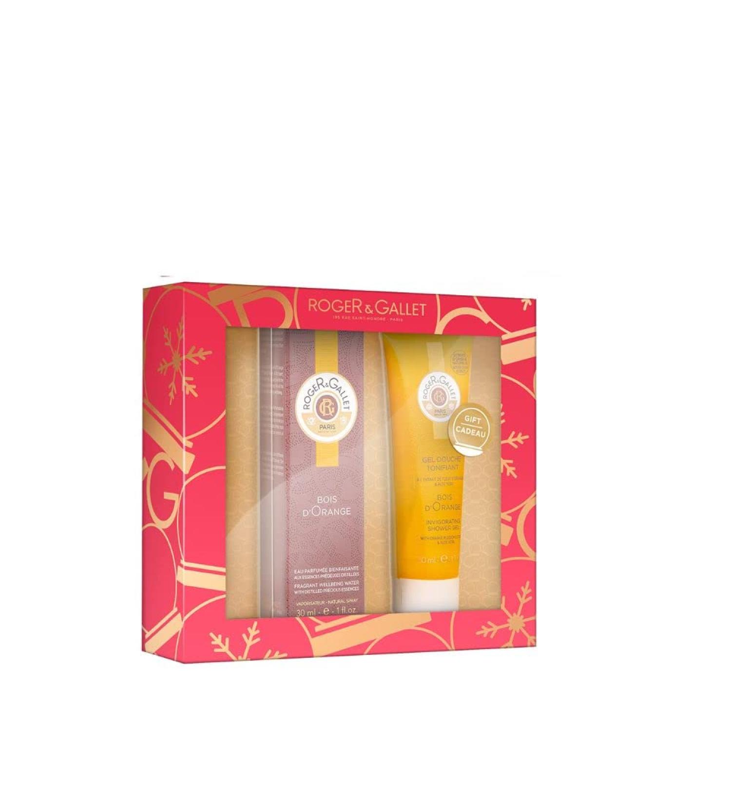 ROGER & GALLET Bois d'Orange Gift Set: Eau Fra che 30ml and Shower Gel 50ml