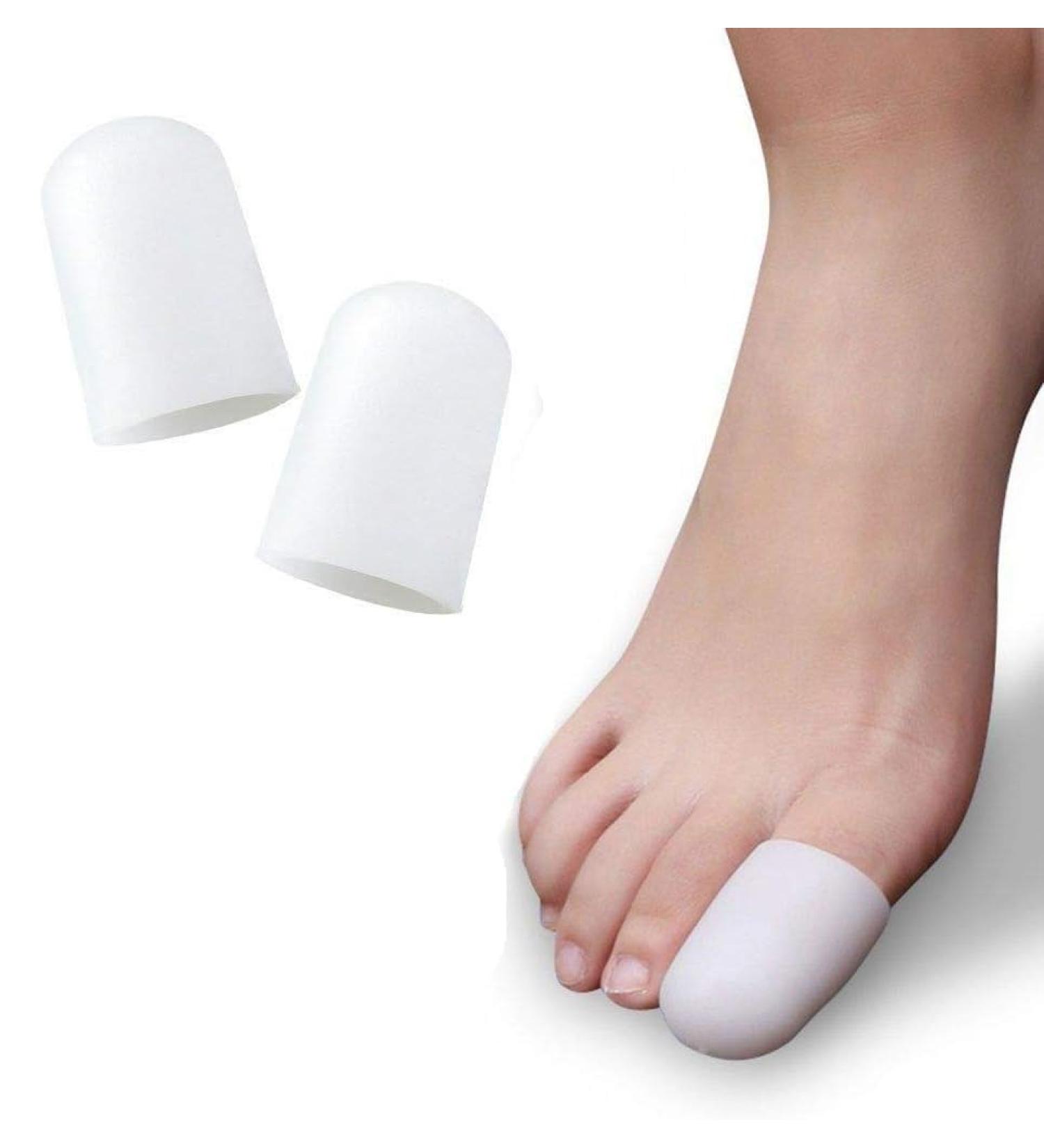 Mofun Digital Toe Caps x2 | Gel Toe Protection | Conditions & Softens | Protects Against Pressure & Friction (Large/X Large) Large / X Large - Buy Online on GoSupps.com