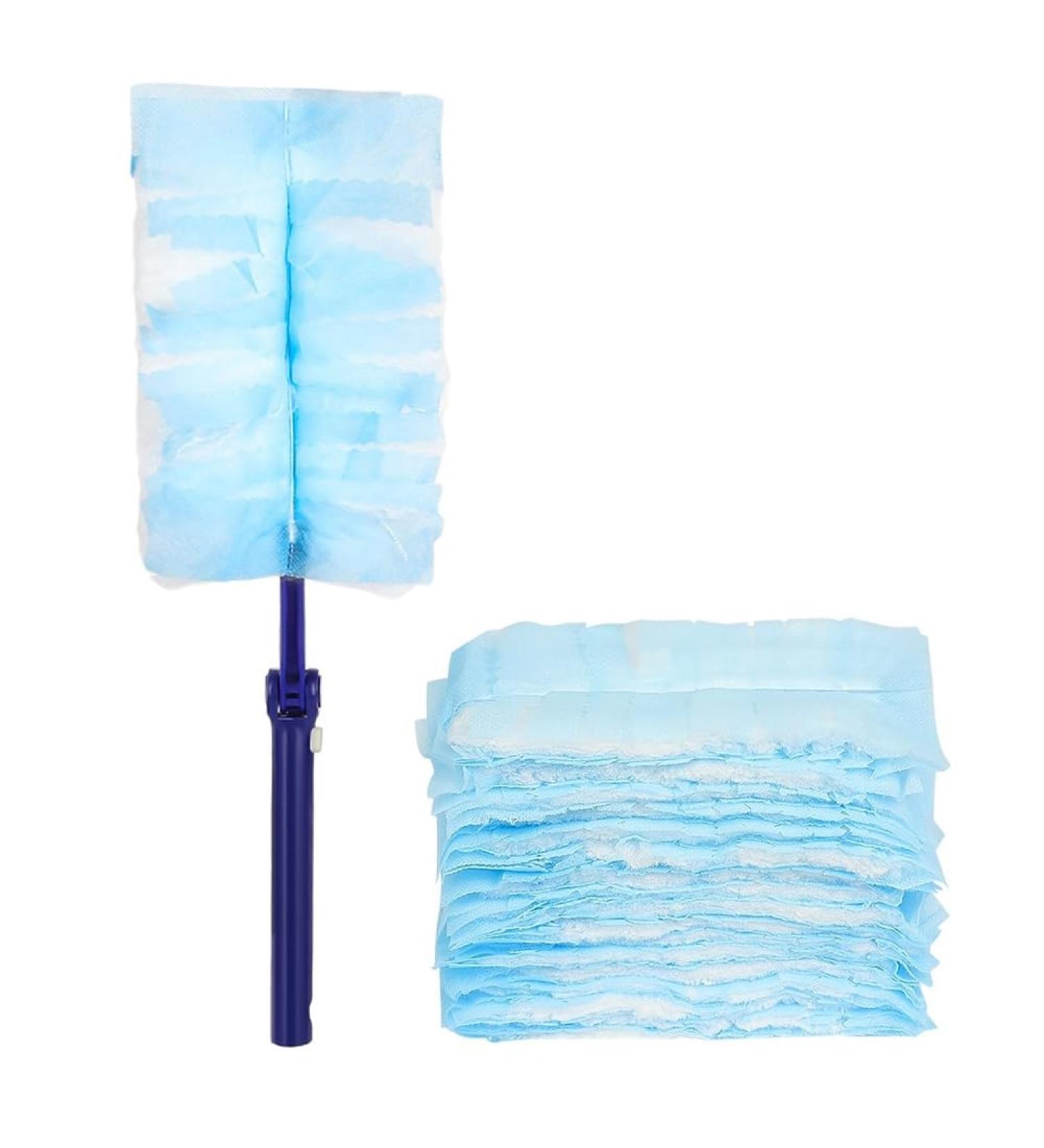 LAMELLIS 30 Pieces Duster Refills with 1 Long Handle Disposable Duster Refills Compatible for Easy to Use 31PCS - Buy Online on GoSupps.com