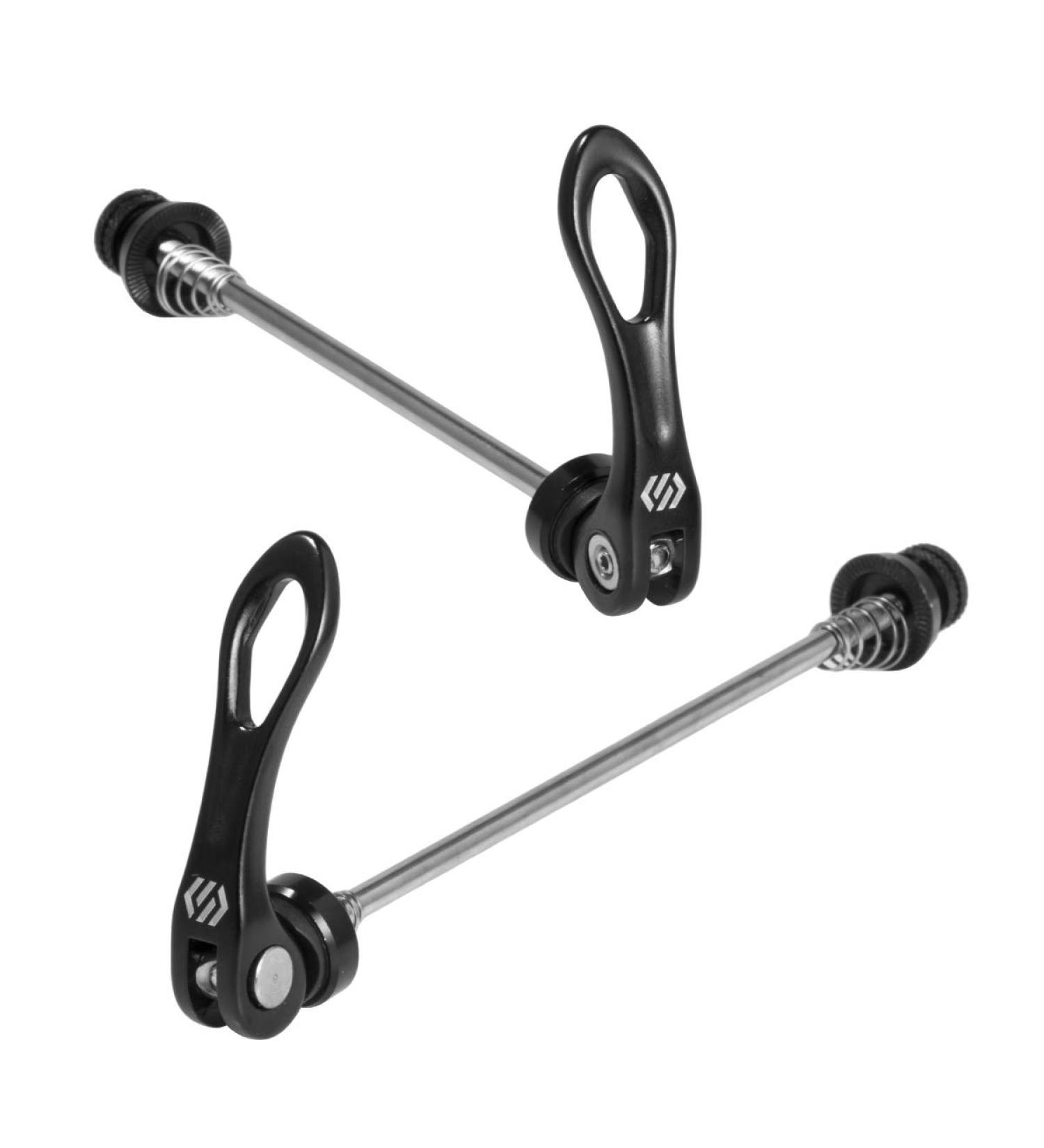 Chooee Quick Release Skewer Set for Mountain or Road Bike - Red/Black | Front & Rear | Black Road Bike - Buy Online on GoSupps.com
