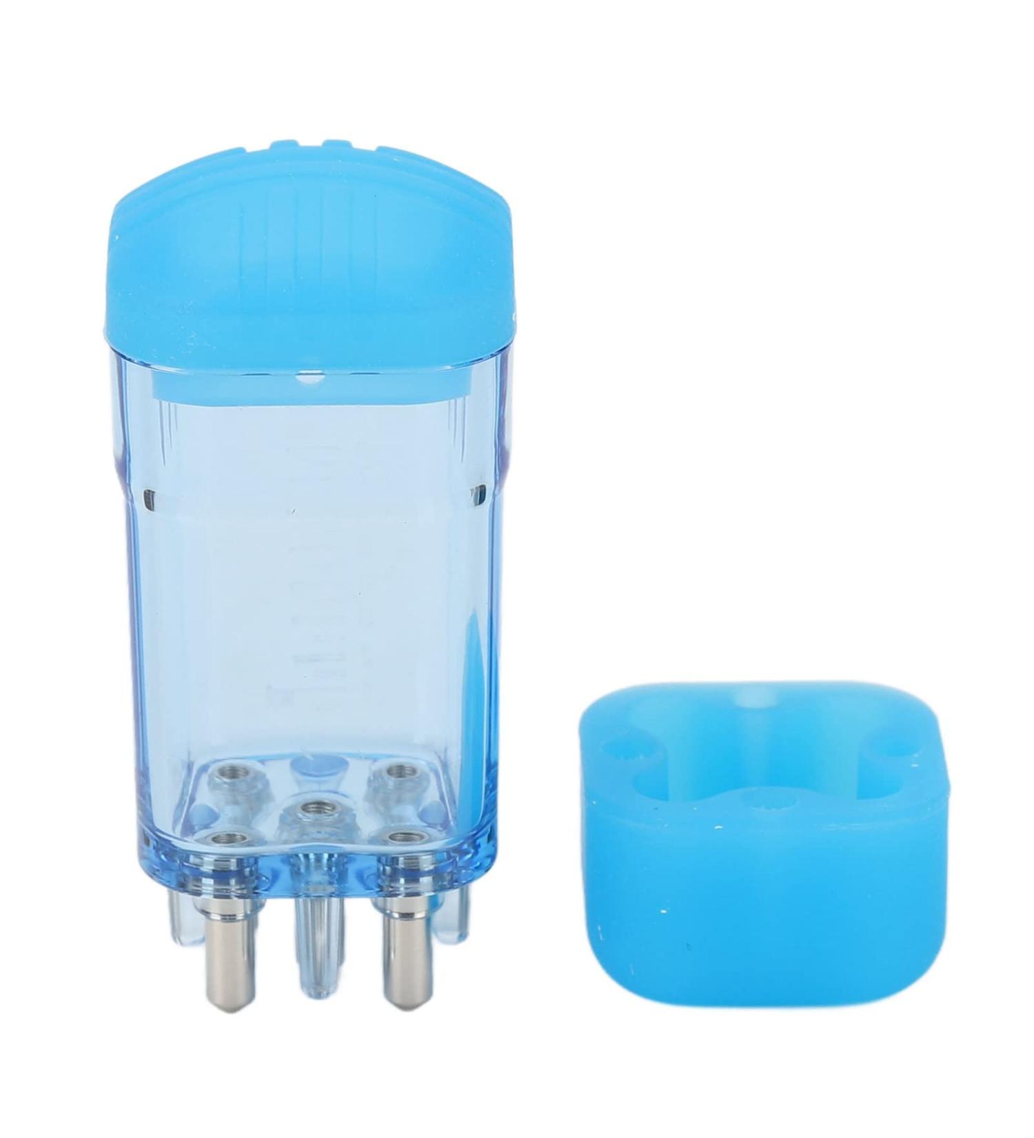 Scalp Applicator Comb Corrosion Resistant No Rust 8ml Scalp Oil Applicator Leaf Resistant For Hair Growth Oil (Clear Blue) - Buy Online on GoSupps.com