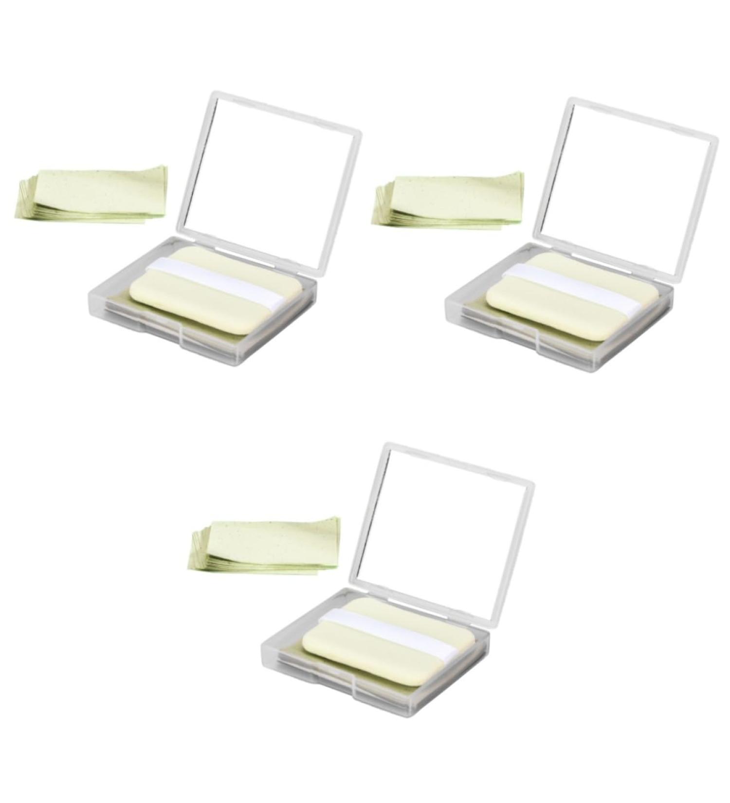 minkissy 3 Sets Oil Blotting Paper Oil Control Papers Cleaning Tissue Rem -Absorbing Papers Facial Blotting Paper Saline Solution for Piercings Oil Absorbing Paper Paper Oil Paper Oily - Buy Online on GoSupps.com
