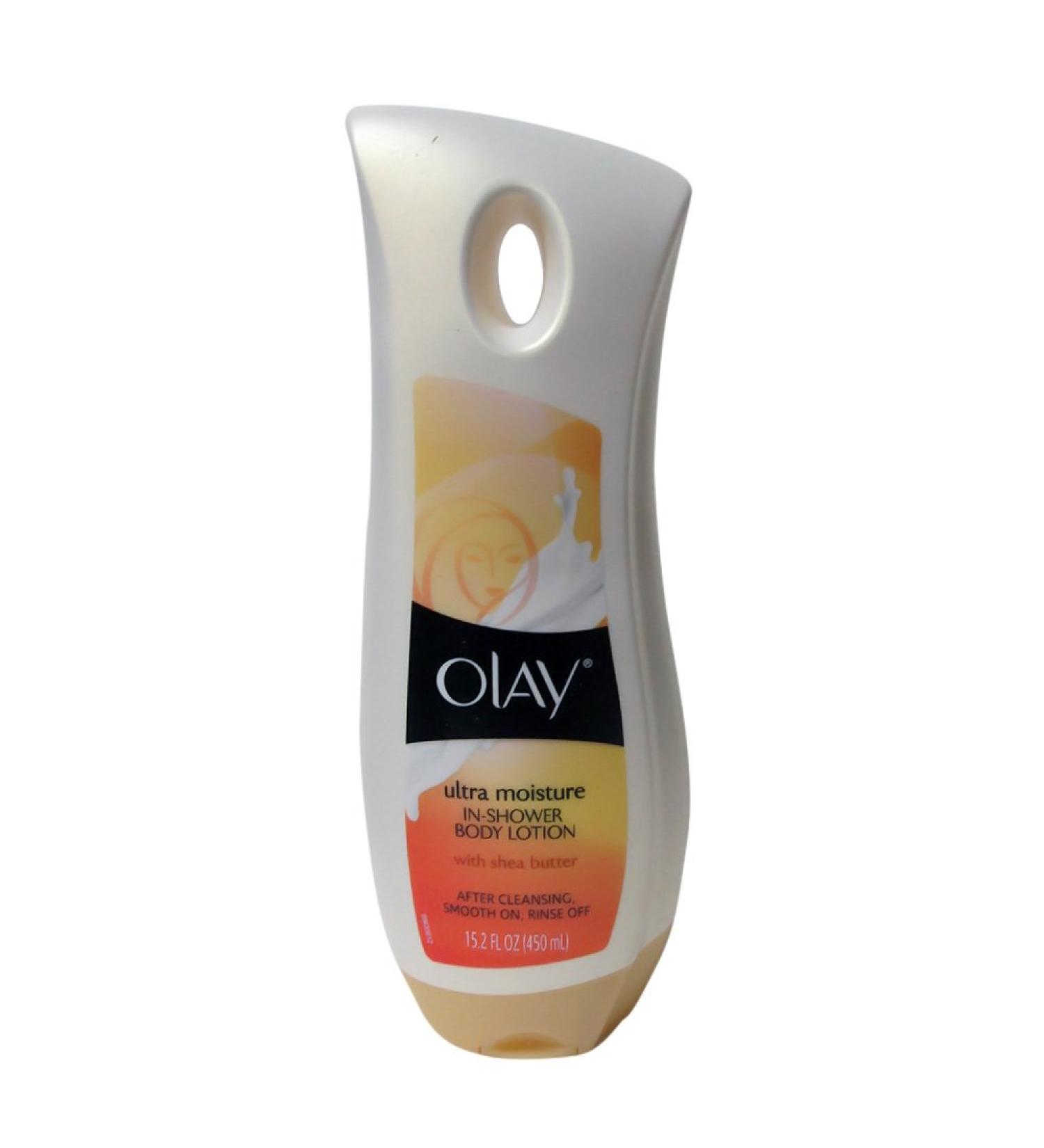 Olay Ultra Moisture In-Shower Lotion With Shea Butter 15.2 Ounce (449ml) (2 Pack)