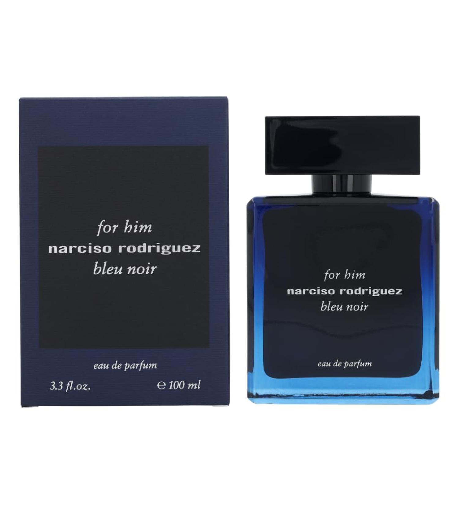 Narciso Rodriguez Bleu Noir Eau de Parfum Spray for Men Blue 3.3 Ounce Cedar 3.3 Fl Oz (Pack of 1) - Buy Online on GoSupps.com