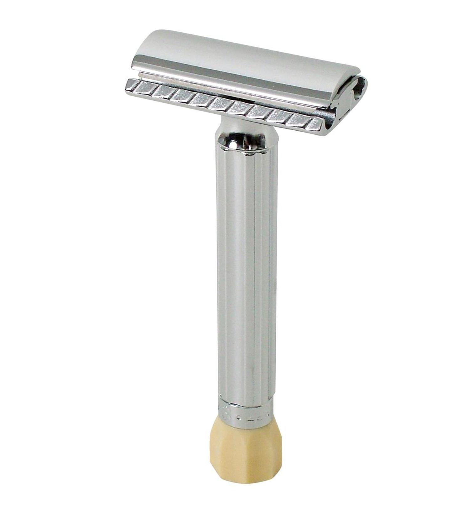 Merkur Progress Long Handle Adjustable Safety Razor - Precision Shaving Tool - Buy Online on GoSupps.com