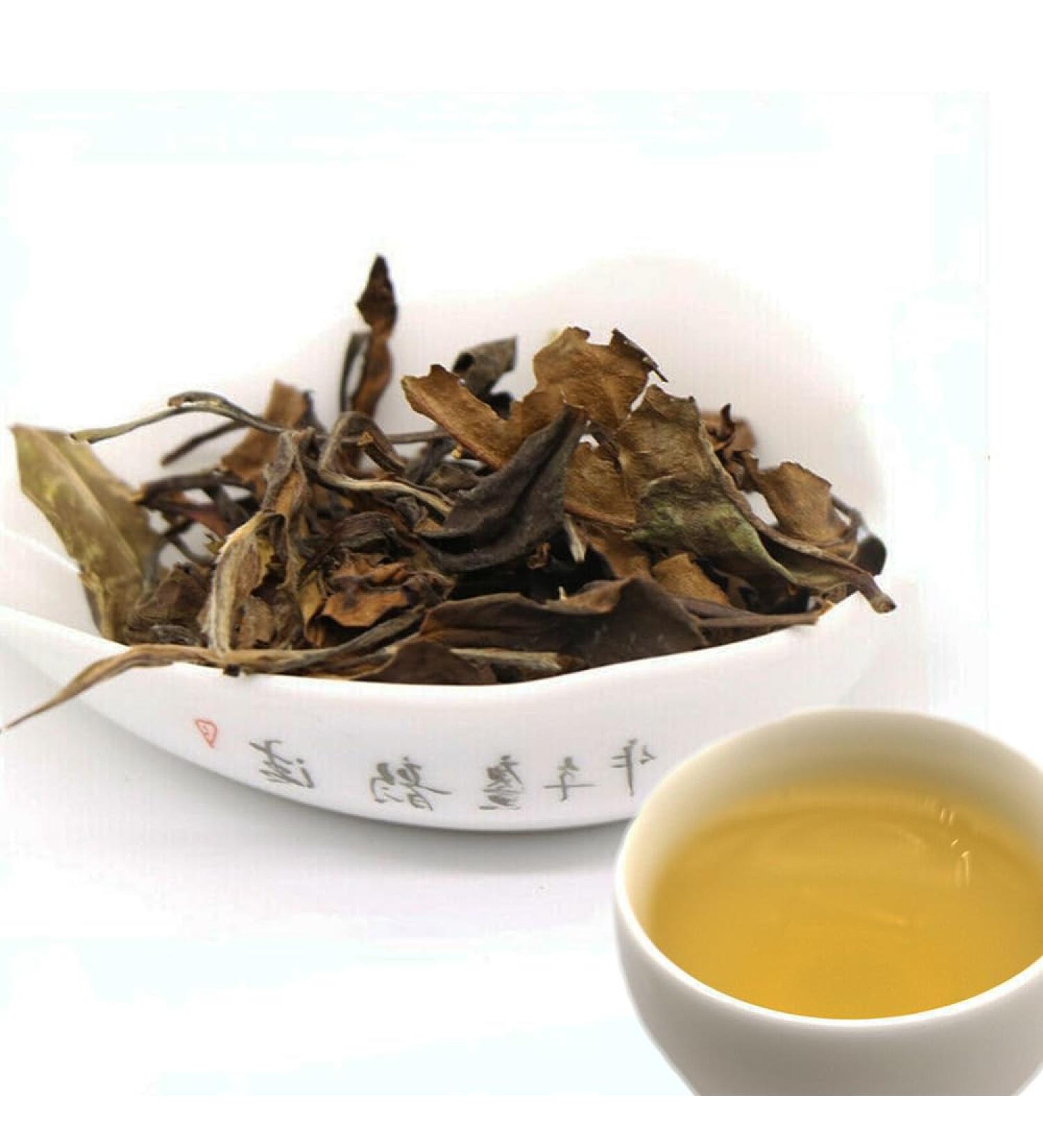 Haut Fuding Th Blanc en Vrac Bio Haute Montagne 500g Th de Printemps Shoumei - Buy Online on GoSupps.com