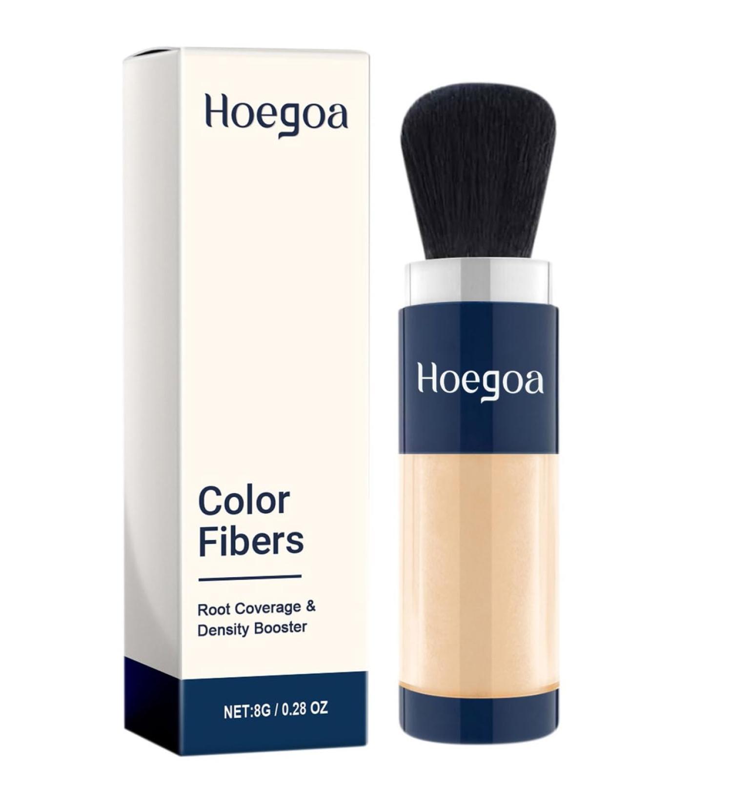 Thick Hair Fiber Powder With Brush Large Multicolor Fiber Hair Beauty Women & Men Hair Concealer For Replenishing Powder Repair Hair Color Powder Touchup Makes Thin Hair Look Thicker 8g (Gold) - Buy Online on GoSupps.com