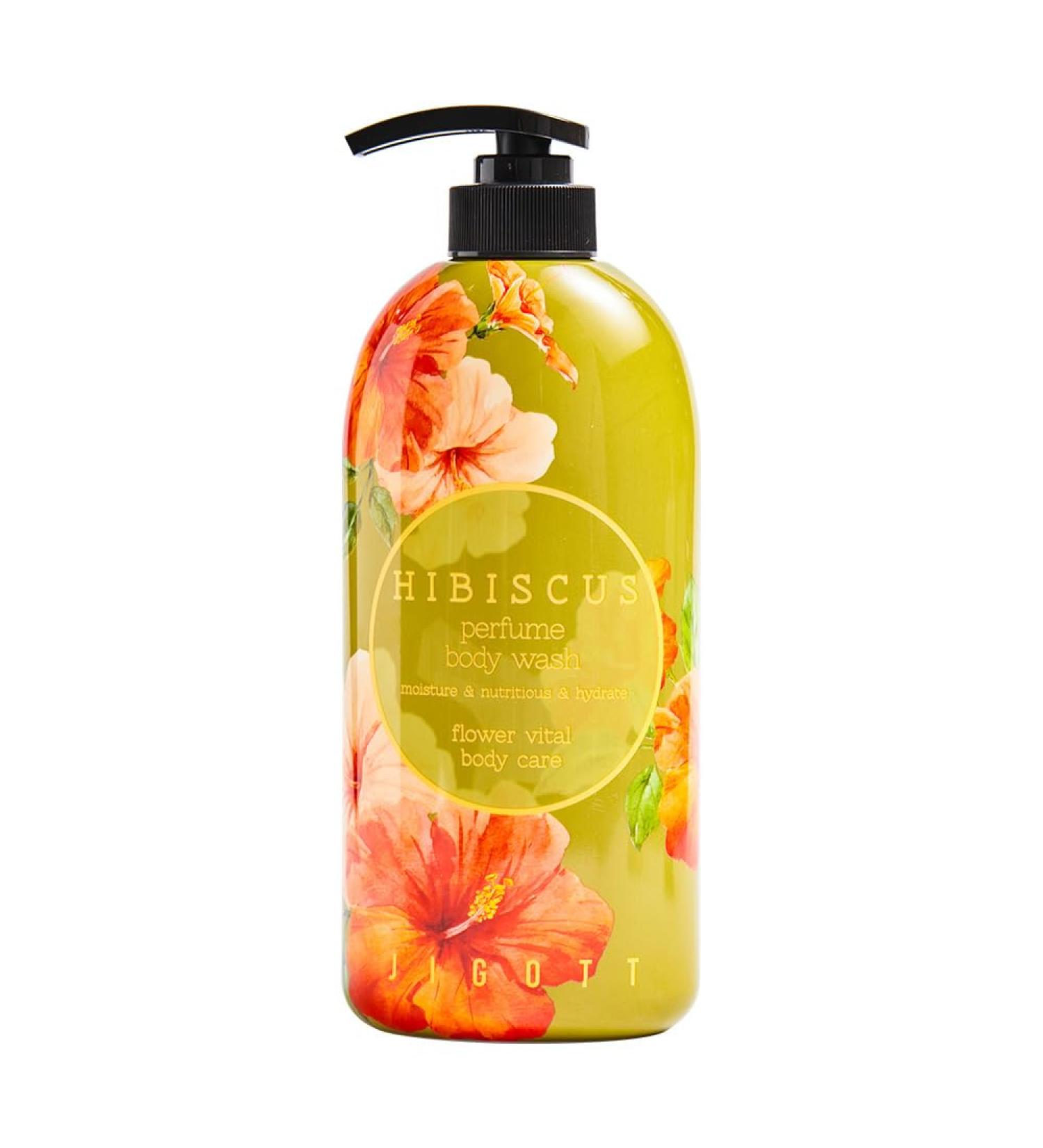 Hibiscus Perfume Body Wash 25.3 FL OZ | Luxurious Moisturizing Cleanser - International Shipping Available - Buy Online on GoSupps.com