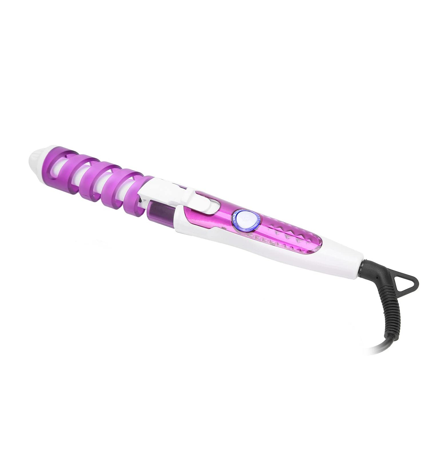Mini Spiral Hair Curler AntiScald Wavy Hair Styling Tools Perming And Hair Curling Wand Multifunctional Curling Iron For Straight Hair Curly Hair Straightening Hair (US Plug) - Buy Online on GoSupps.com