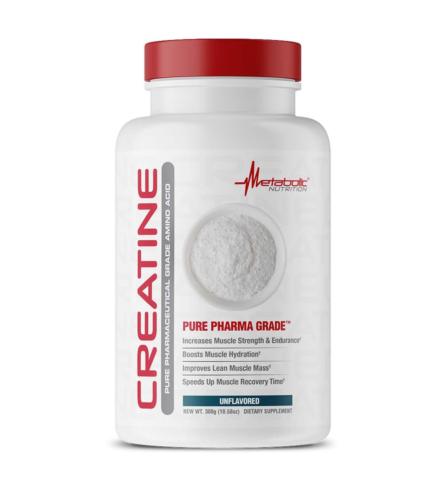 Metabolic Nutrition Creatine, 300 Grams, Powder 10.58 Ounce (Pack of 1) - Buy Online on GoSupps.com