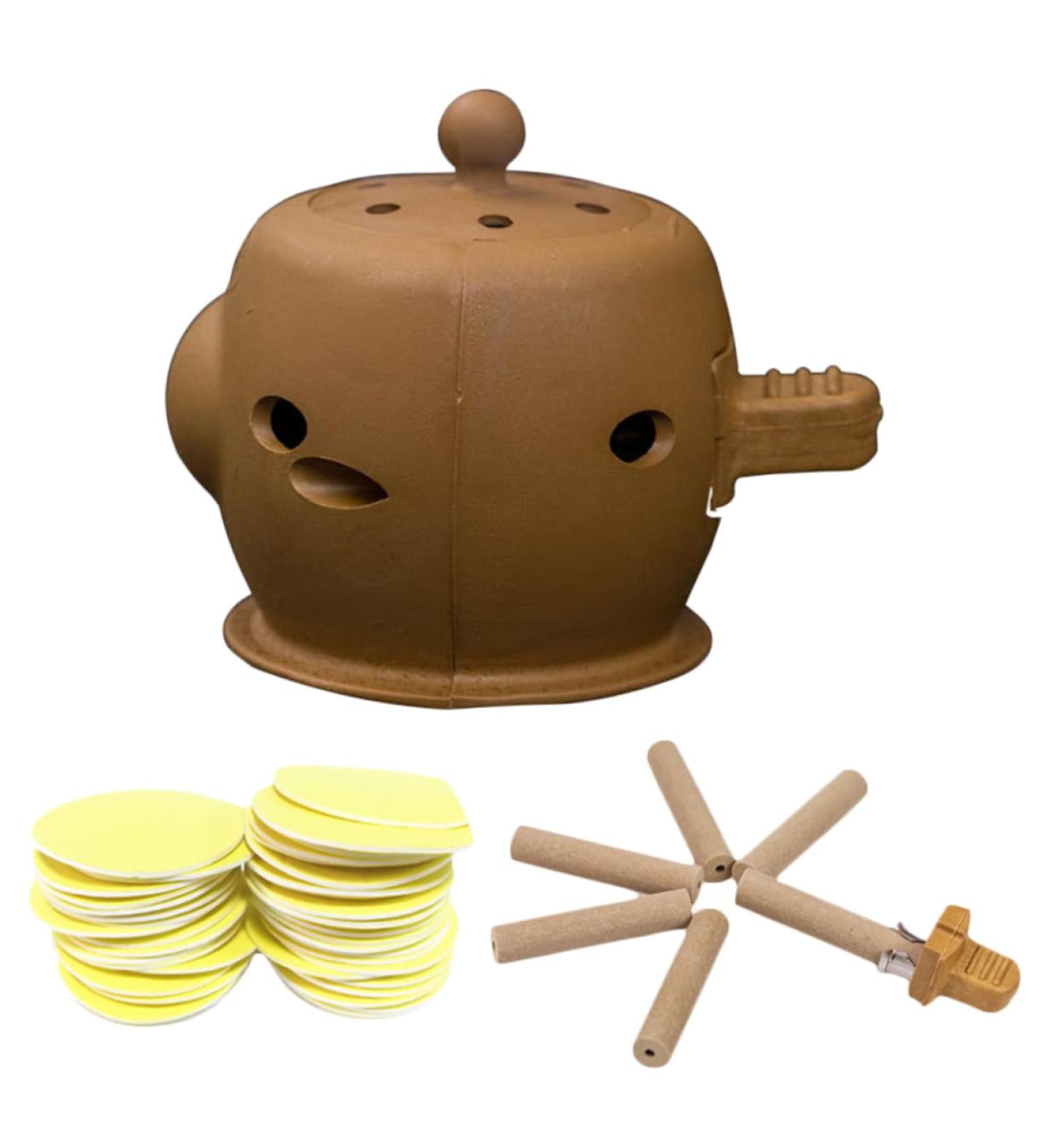 3 Set Moxmalter Acupuncture Tool - Moxa Staff Burner & Moxibustion Holder for Home Use | Enhance Wellness with Moxa Patches & Warming Mats - Buy Online on GoSupps.com