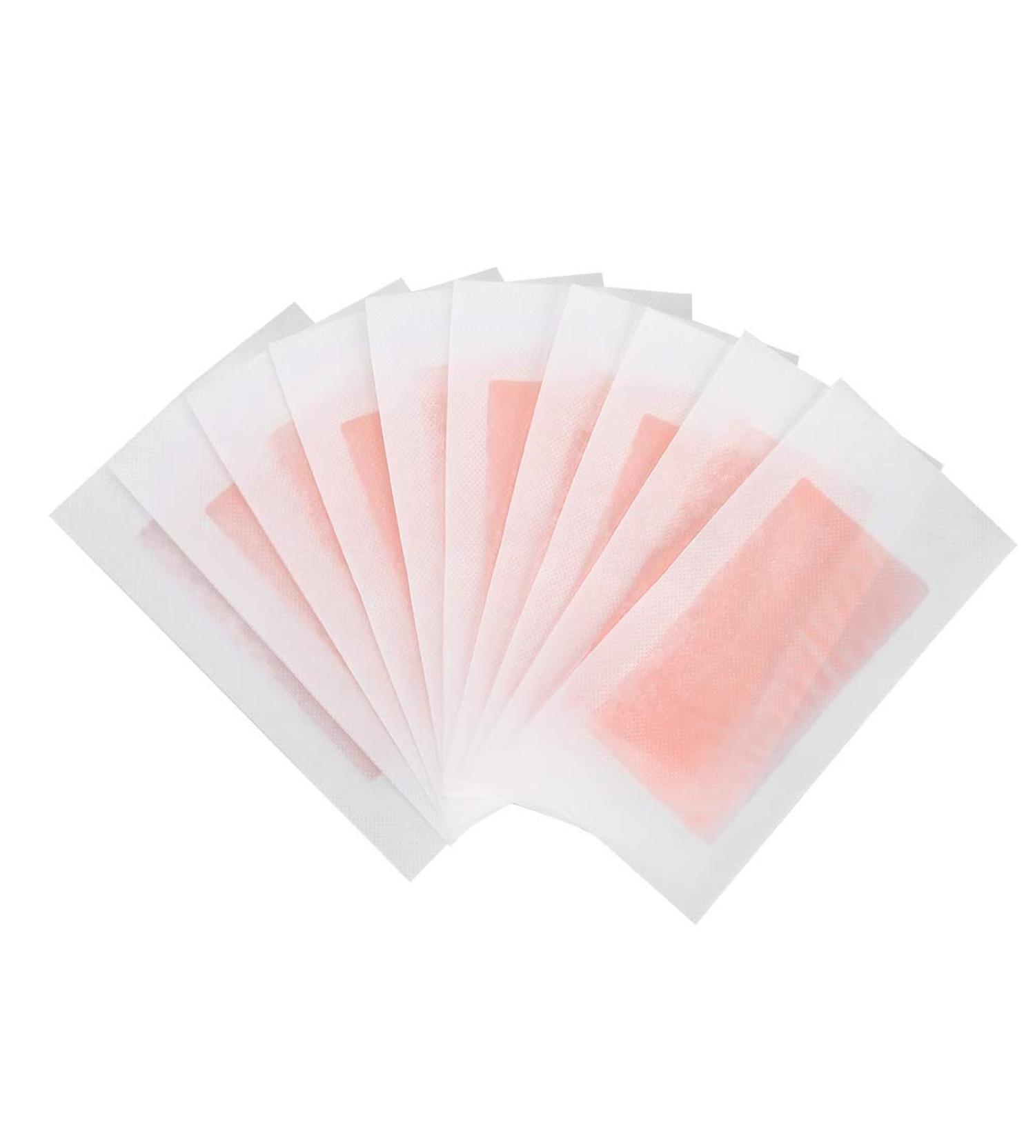 Ankroyu 10-Piece Face Wax Papers & Fleece Epilier Wax Strips for Men & Women | Body & Bikini Hair Removal - Buy Online on GoSupps.com