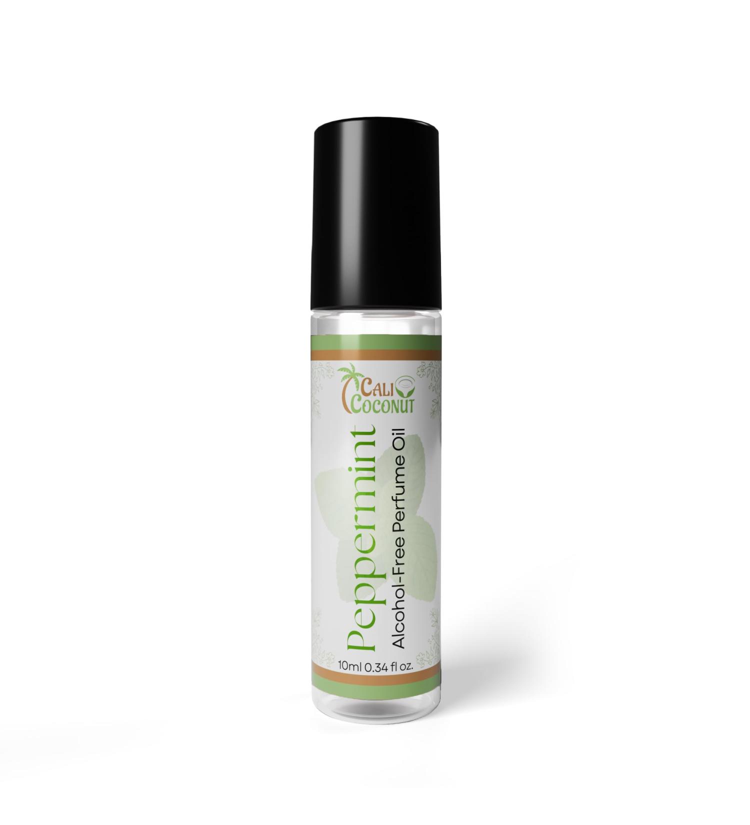 Peppermint Essential Oil Roll-On | Aromatherapy | Alcohol-Free | Travel Size | Perfume Alternative | 10ml (10ml Peppermint) Peppermint 0.34 Fl Oz (Pack of 1)