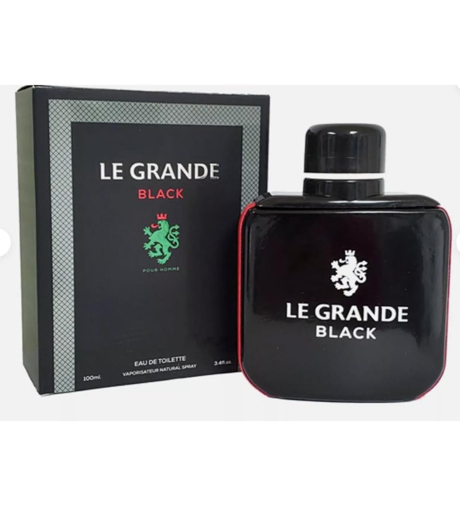 LE GRANDE Men's Cologne 3.4 Oz EDT Spray Black Eau de Toilette - 100ml - Buy Online on GoSupps.com
