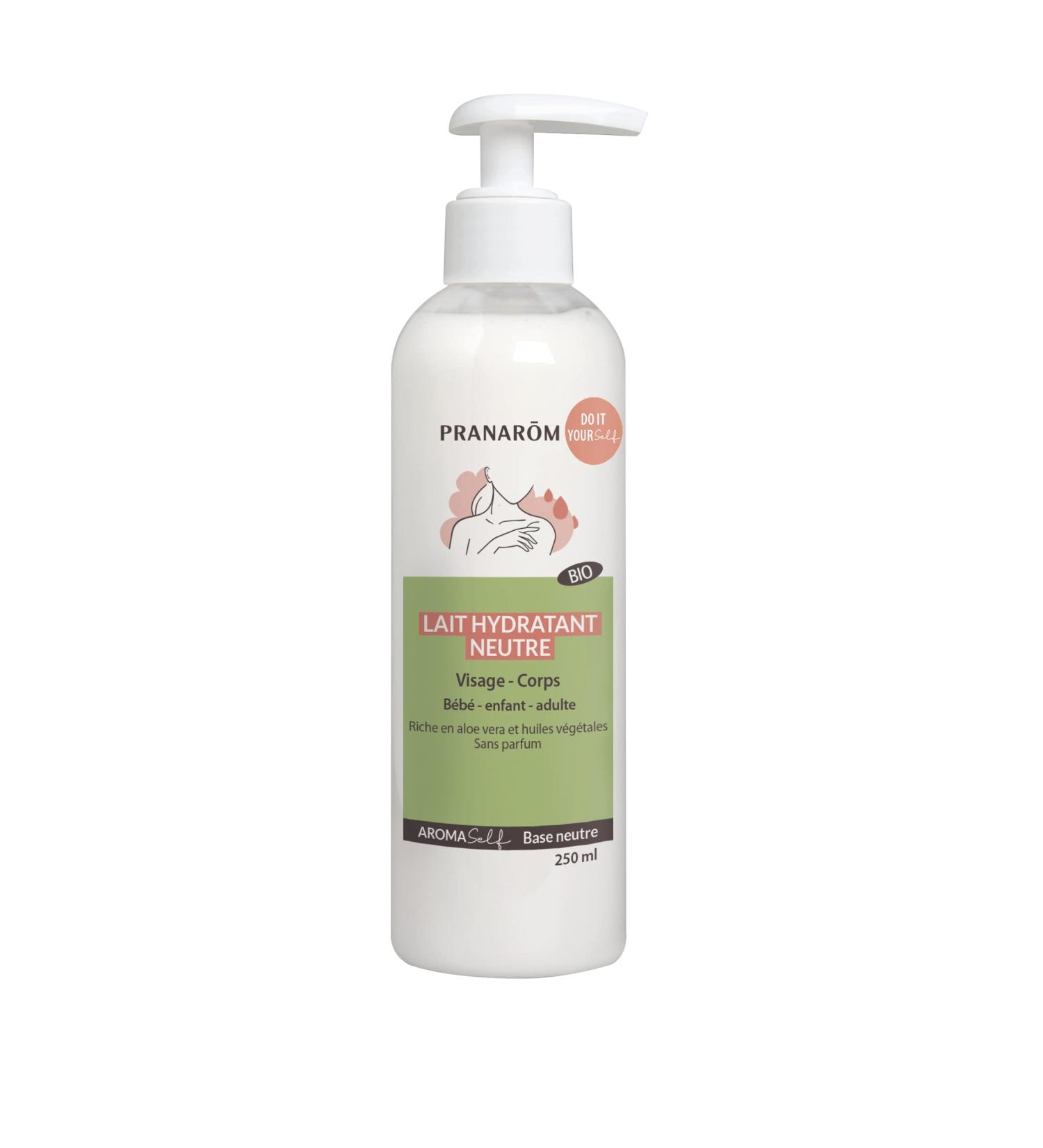 Pranar m DIY Organic Neutral Moisturizing Milk Face Body and Hands Aromaself 250 ml - Buy Online on GoSupps.com