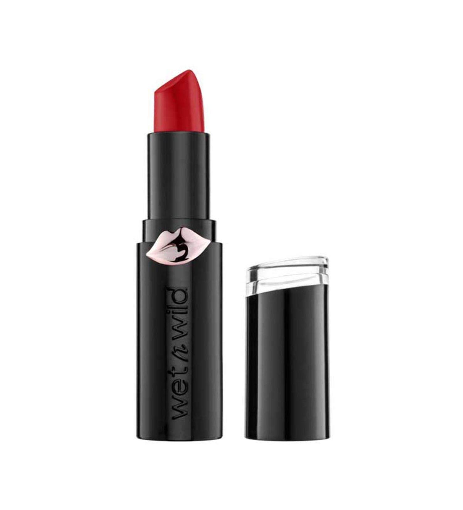 Buy Wet n Wild Megalast Lipstick - Long-Lasting Moisturizing Matte with Natural Extracts & Coenzyme Q10 | Stoplight Red - Buy Online on GoSupps.com