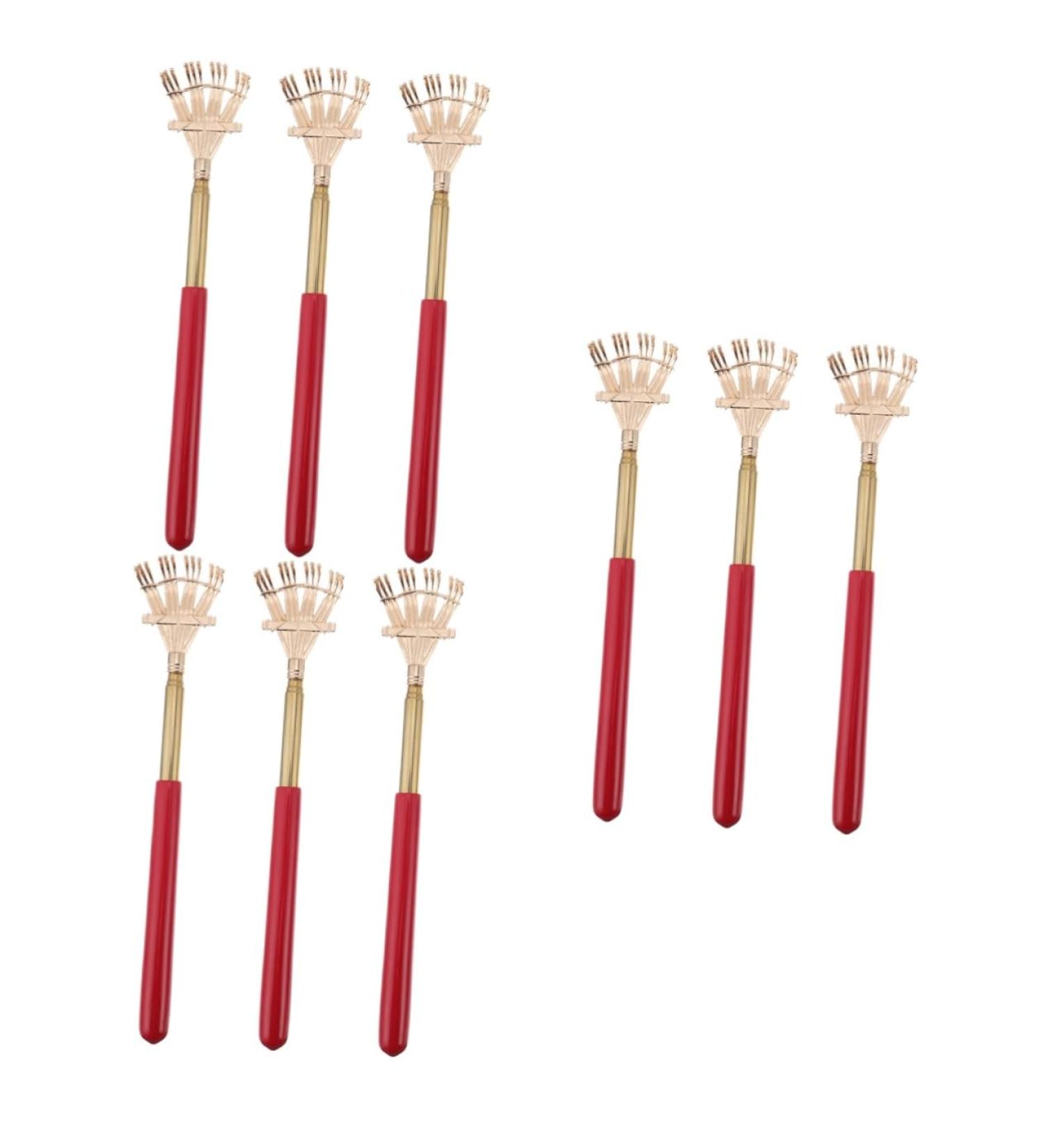 Buy Minkissy 9 Pieces Retractable Tickle Grab Board - Telescopic Stainless Steel in Red | International Shipping Available - Buy Online on GoSupps.com