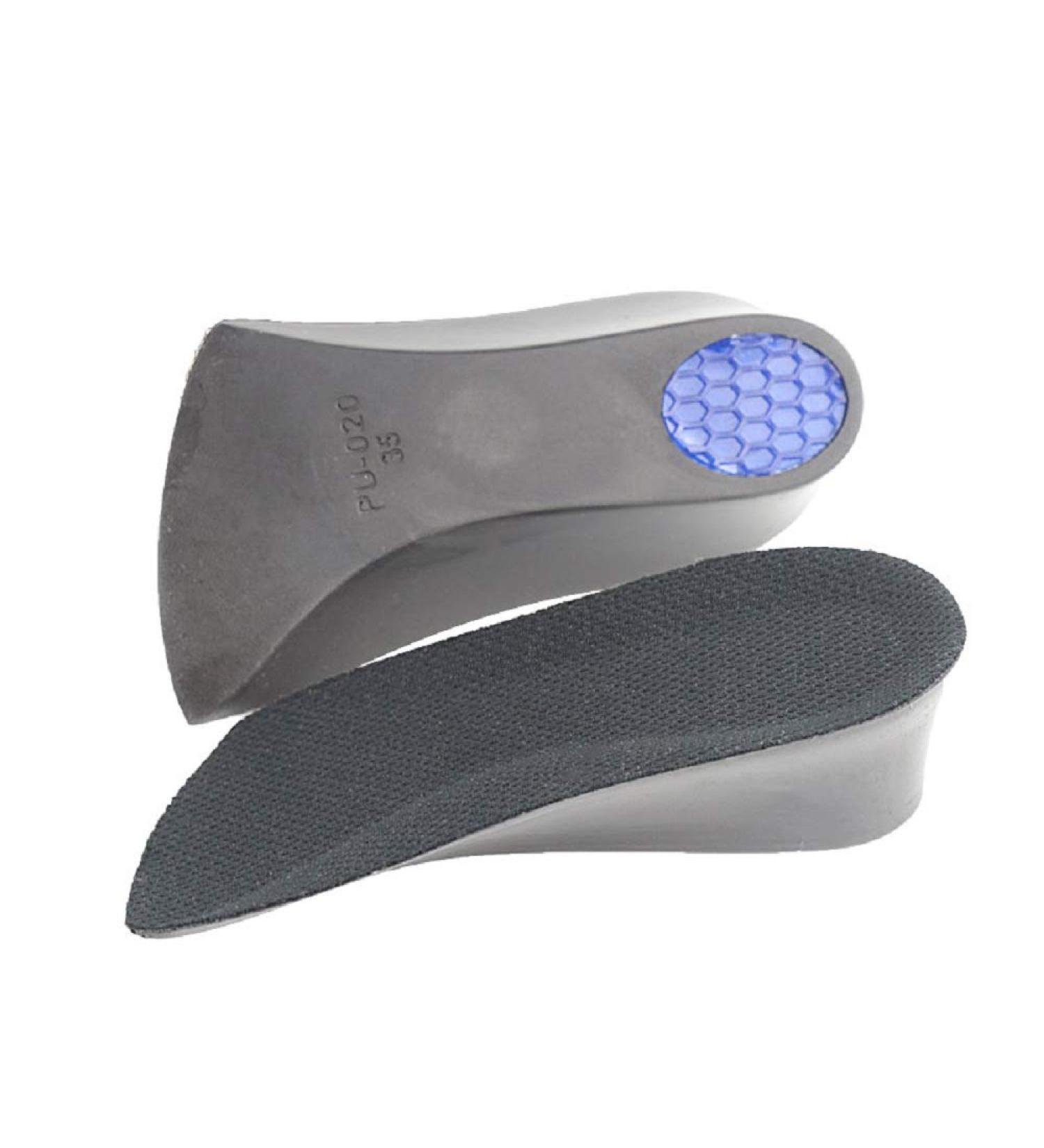 Elevator Shoe Inserts for Height Increase - Invisible Heel Lift Pads for Men & Women | Elastic Air Cushion 2.5CM (0.98in) Shock Absorption - Buy Online on GoSupps.com