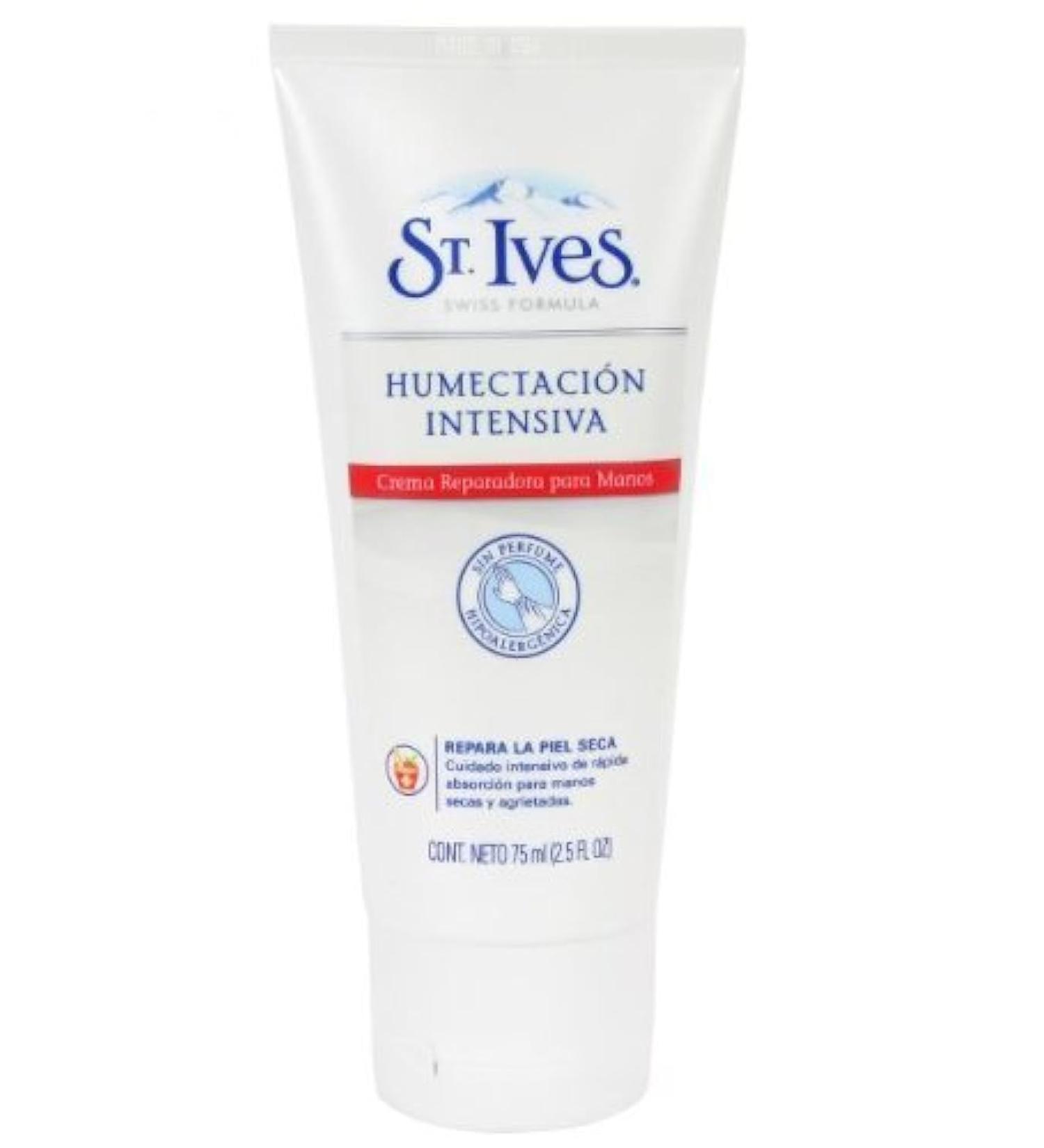 St Ives Intensive Healing Body Moisturizer Spanish Label (Pack of 3)
