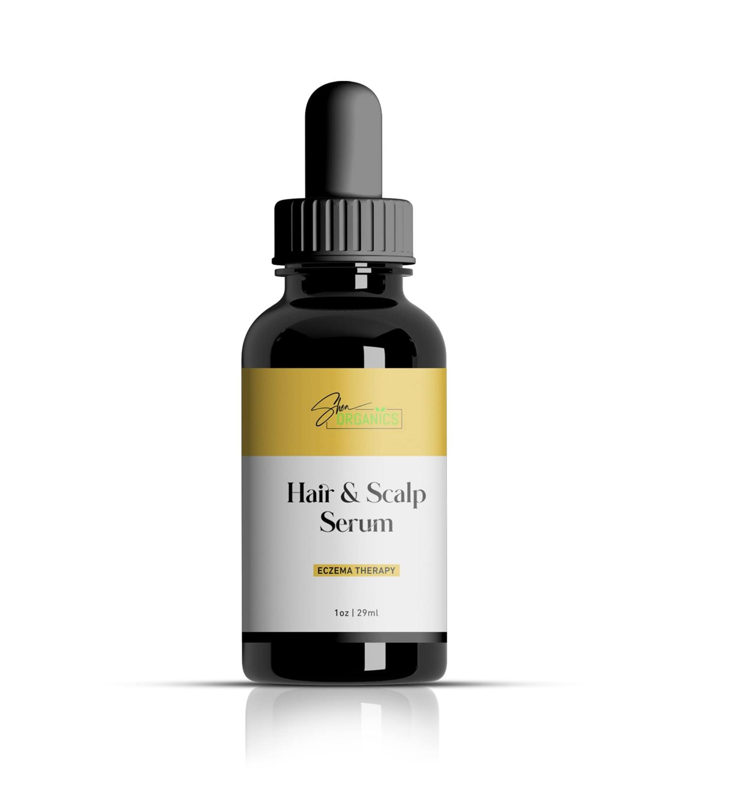 Shea Organics Soothing Scalp Oil - Dandruff Relief & Itchy Scalp Serum | Dry Scalp & Baby Eczema Treatment | 1oz with Oat Oil Vitamin E Honey & Tea Tree - Buy Online on GoSupps.com
