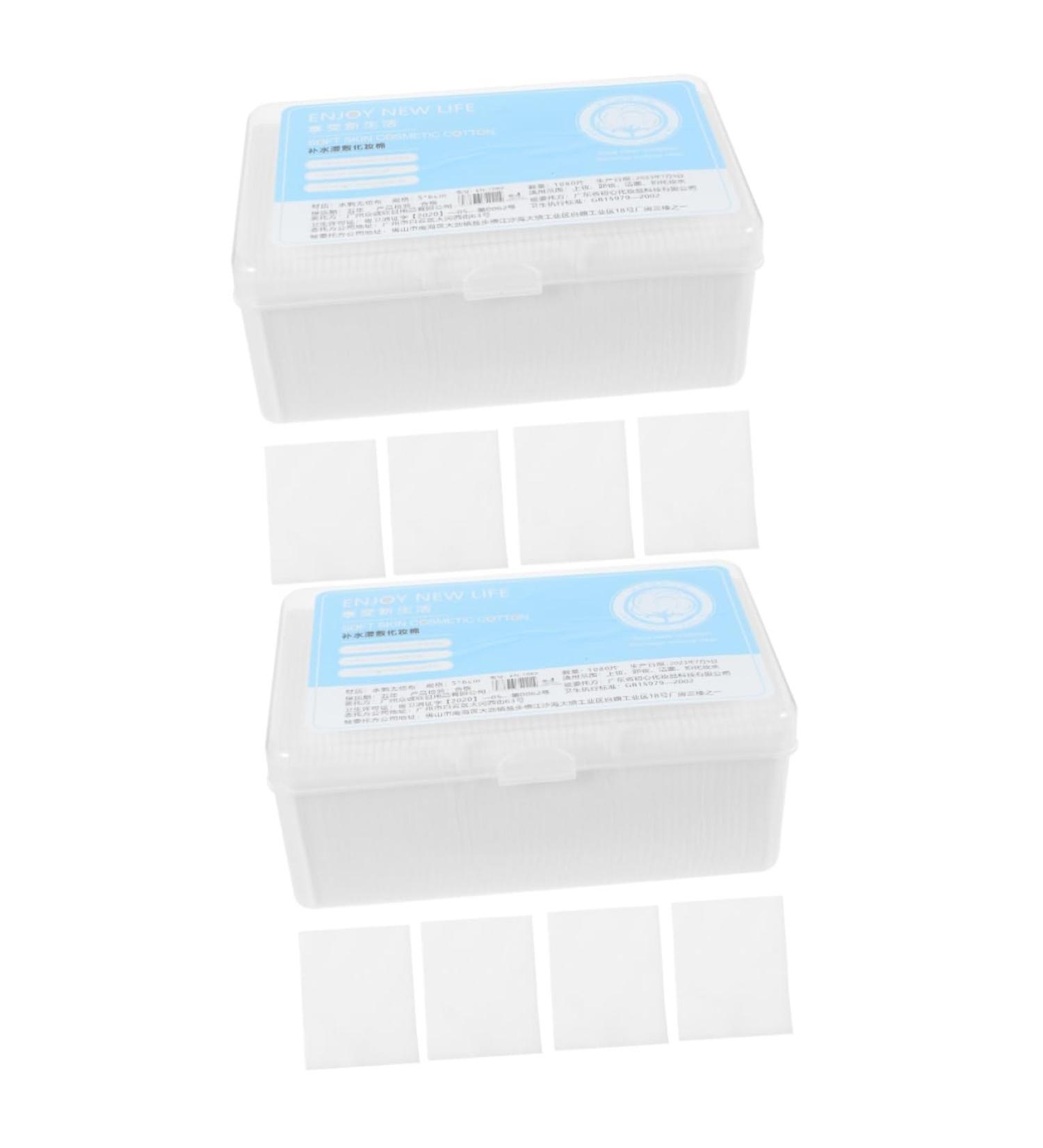 Buy Balacoo 2160 Pcs Square Cotton Pads - Premium Facial Makeup Remover Nail Polish Remover & Cosmetic Pads for Flawless Skin - International Shipping Available - Buy Online on GoSupps.com