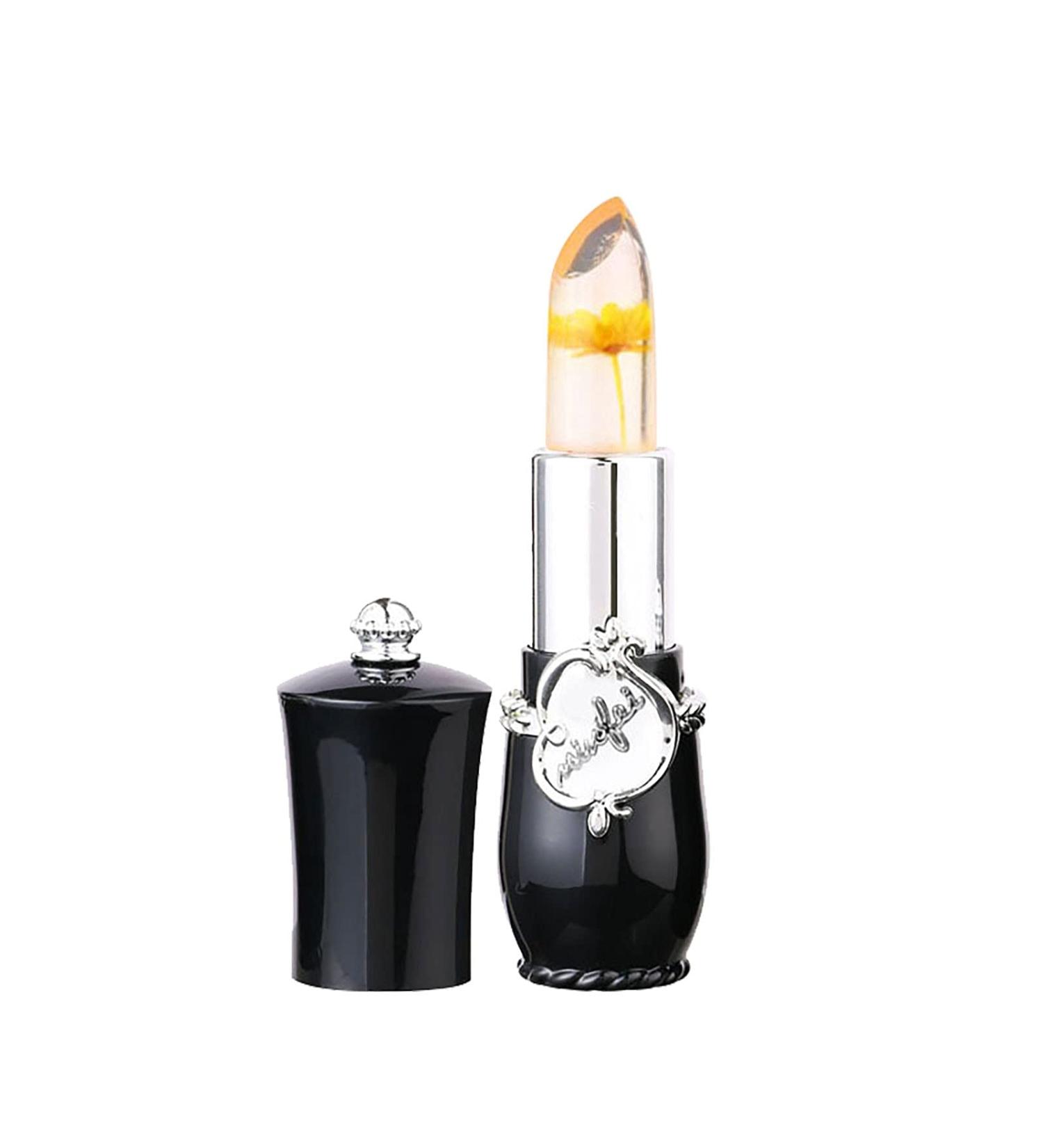 Transparent Flower Color Change Lipstick - Moisturizing & Durable #04 | Long-Lasting Temperature Reactive Lip Balm - Buy Online on GoSupps.com