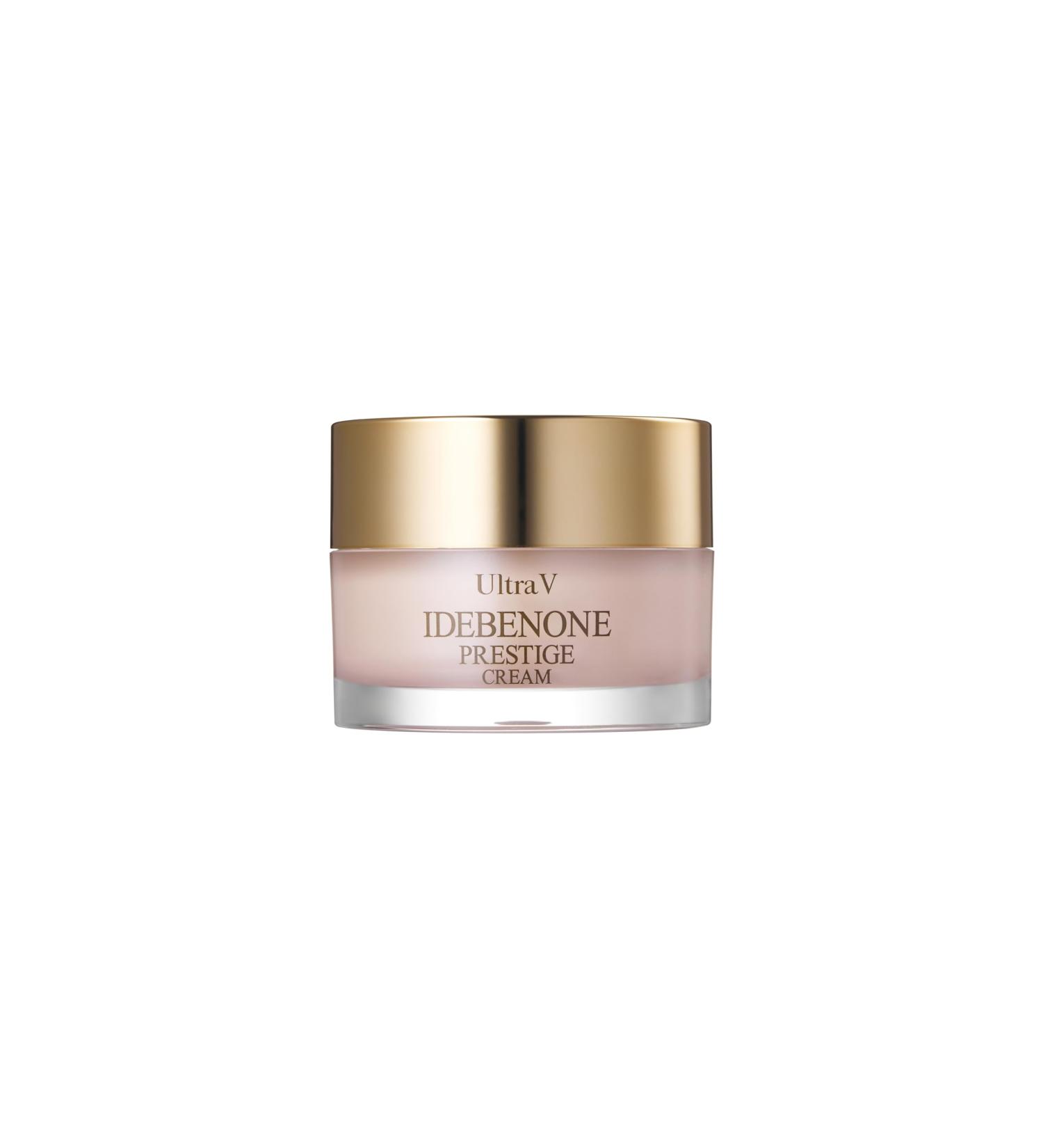 ULTRAV Idebenone Prestige Cream - Anti-Aging Firming Moisturizer for Healthy Glowing Skin - 1.69 fl. oz | Shop Internationally - Buy Online on GoSupps.com