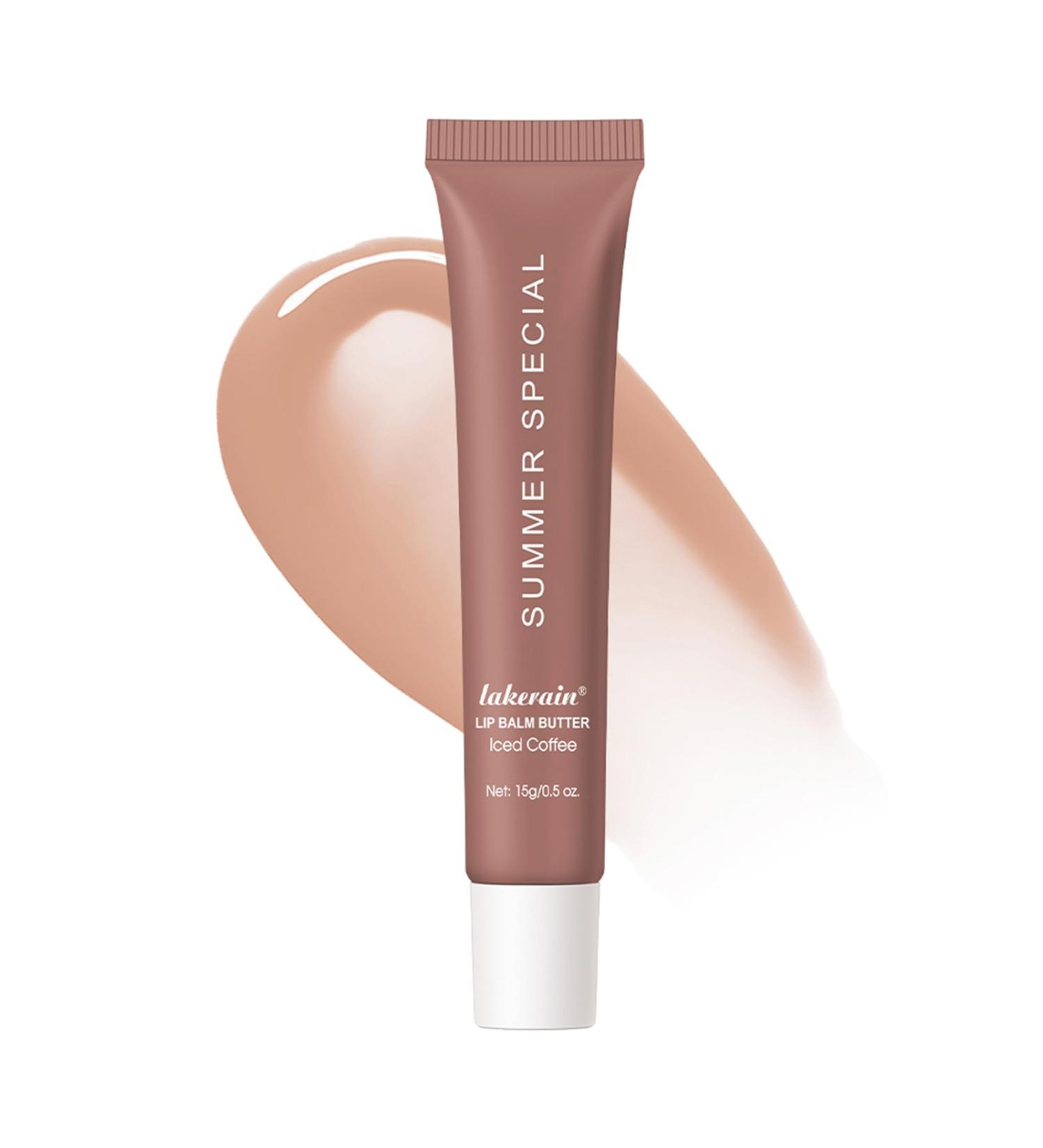 Lip Balm Lip Butter Balm for Hydration Shine Mini Neutrals Lip Butter Balm Set Lip Care Prouct Moisturizing Tinted Lip Balm Gloss Hydrating Lip Oil for Women (#Iced Coffee) - Buy Online on GoSupps.com