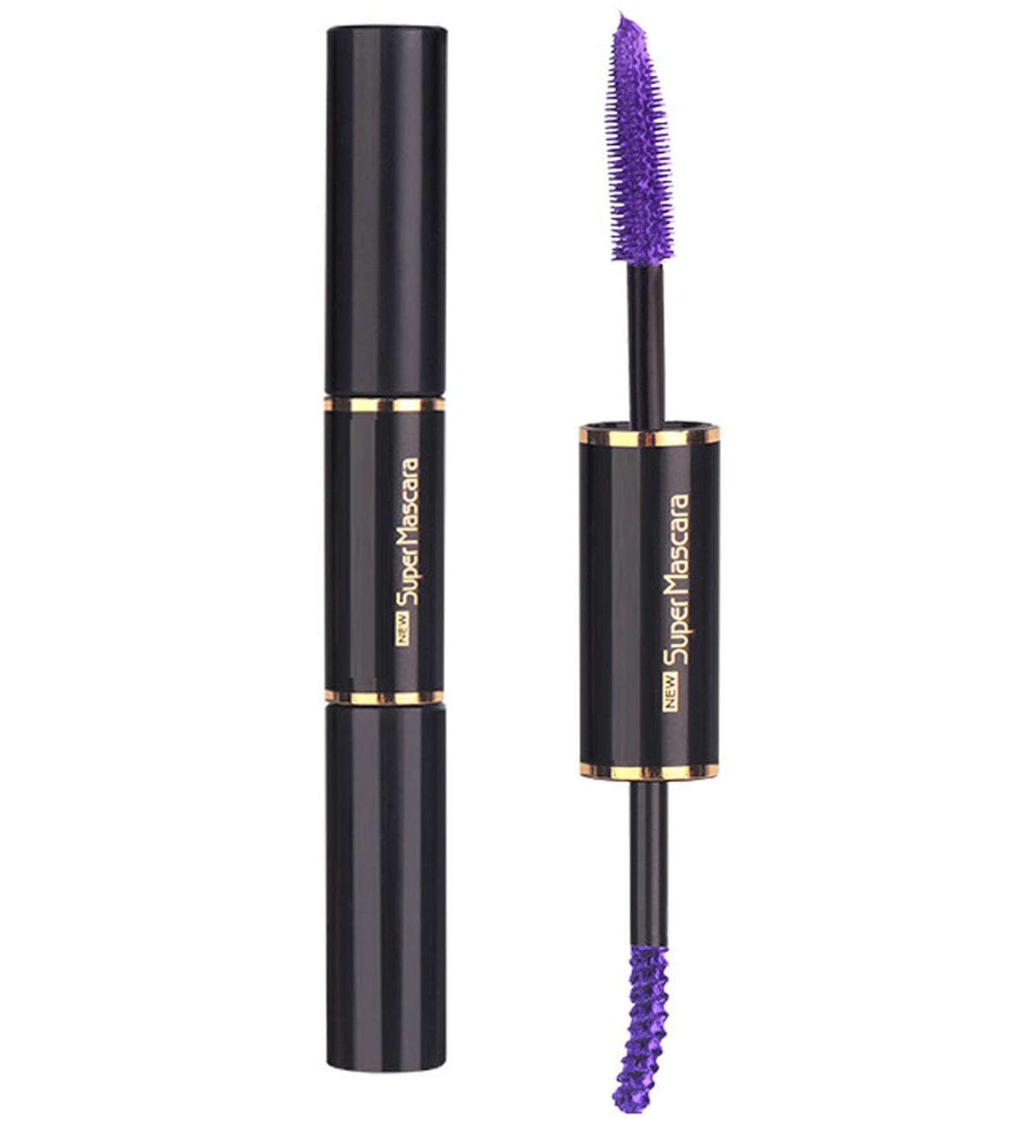 Mascara Multi Color Waterproof Mascara Long Lasting Sweatproof Volume Mascara Eye Makeup (Purple) - Buy Online on GoSupps.com