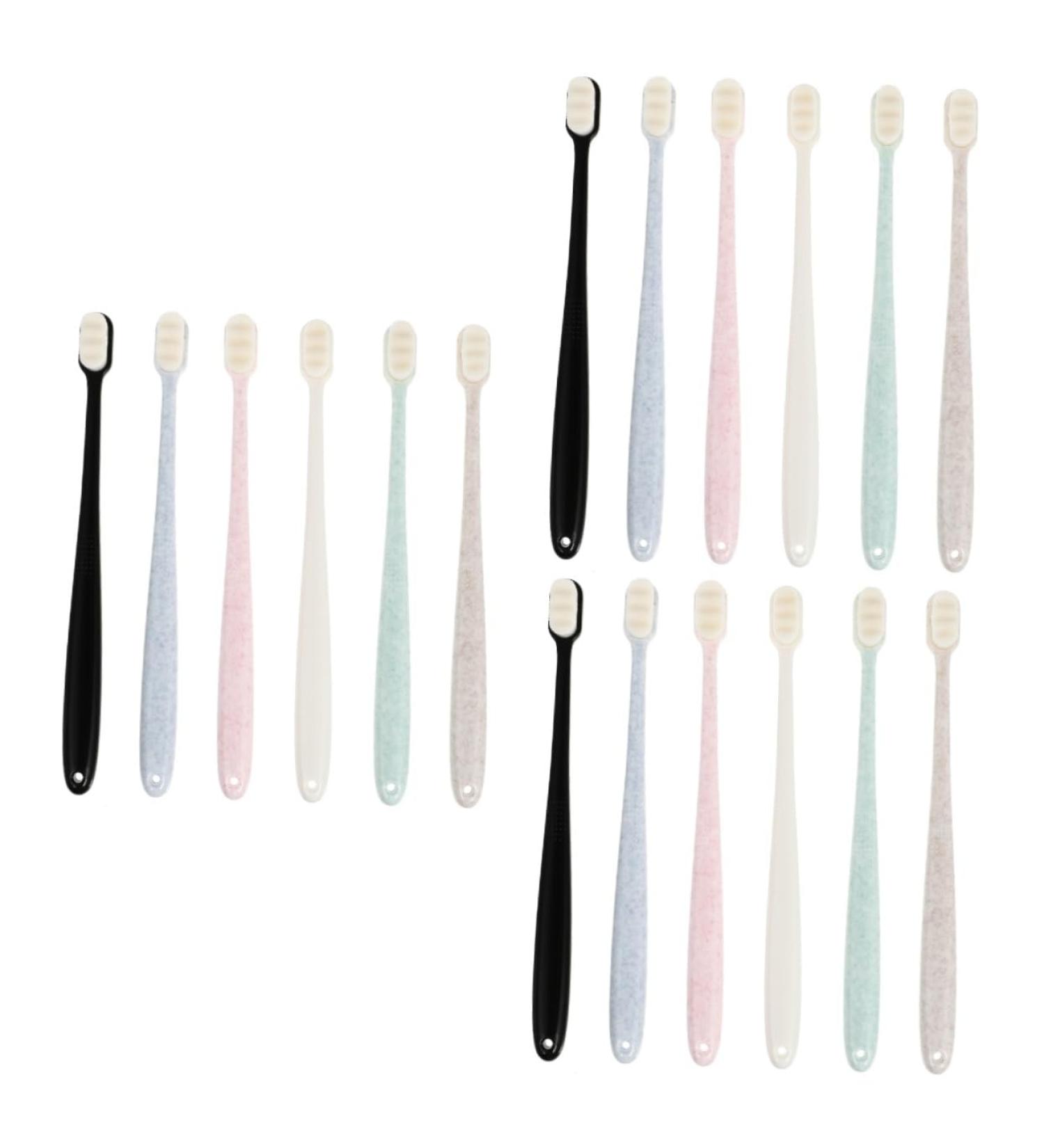 Buy Healeeved 18 STK Silicone Toothbrush & Cleaning Brush for Sensitive Gums - Portable Tooth Flossing Tool for Prosthesis Care - Buy Online on GoSupps.com