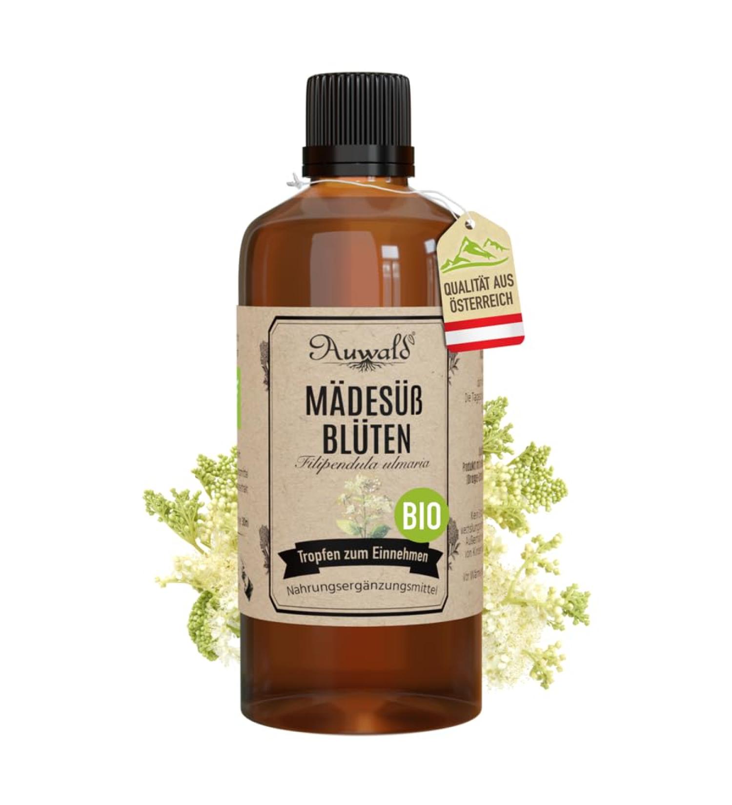 Auwald Gouttes bio base de fleurs de sucrerie (extrait essence teinture) - Buy Online on GoSupps.com