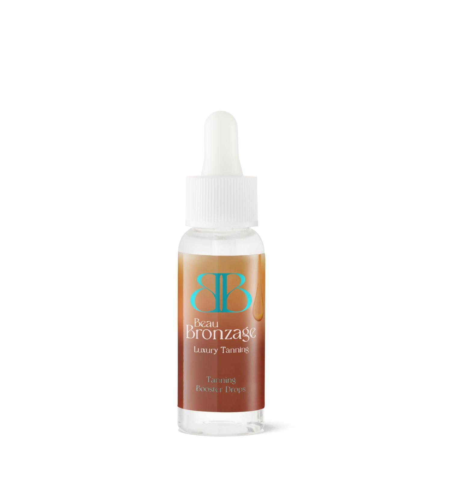 Beau Bronzage - Tanning Bronzing Drops - Add to your Moisturiser Lotion or Mousse - For a Gradual Streak-free Tan - Deep and Natural Tan - Vegan Never Tested on Animals - 30ml - Buy Online on GoSupps.com