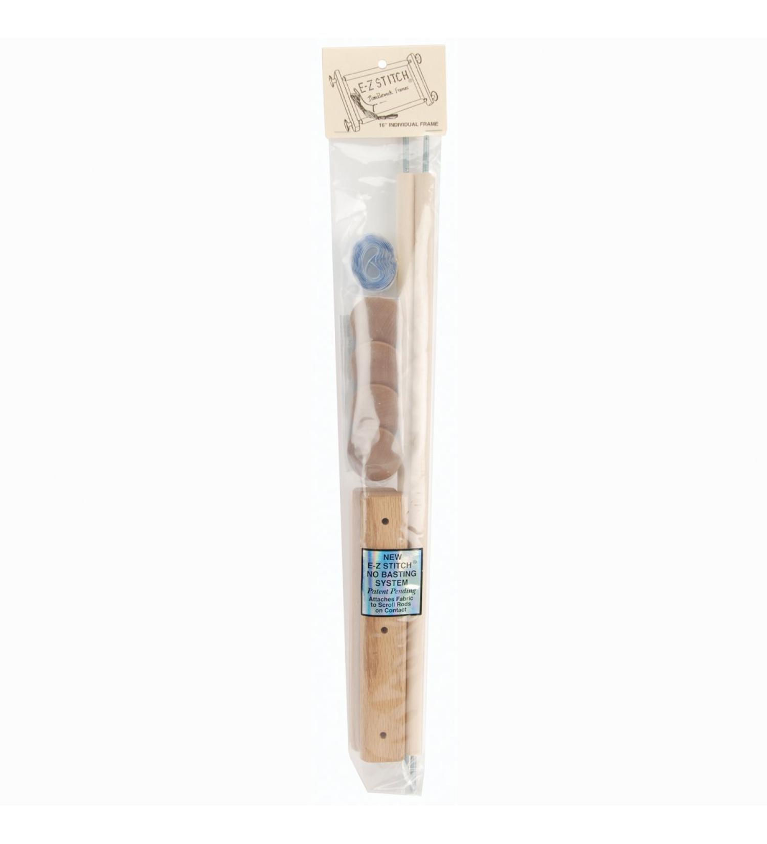 American Dream E-Z Stitch Oak Individual Frame 12 13.62 Inches