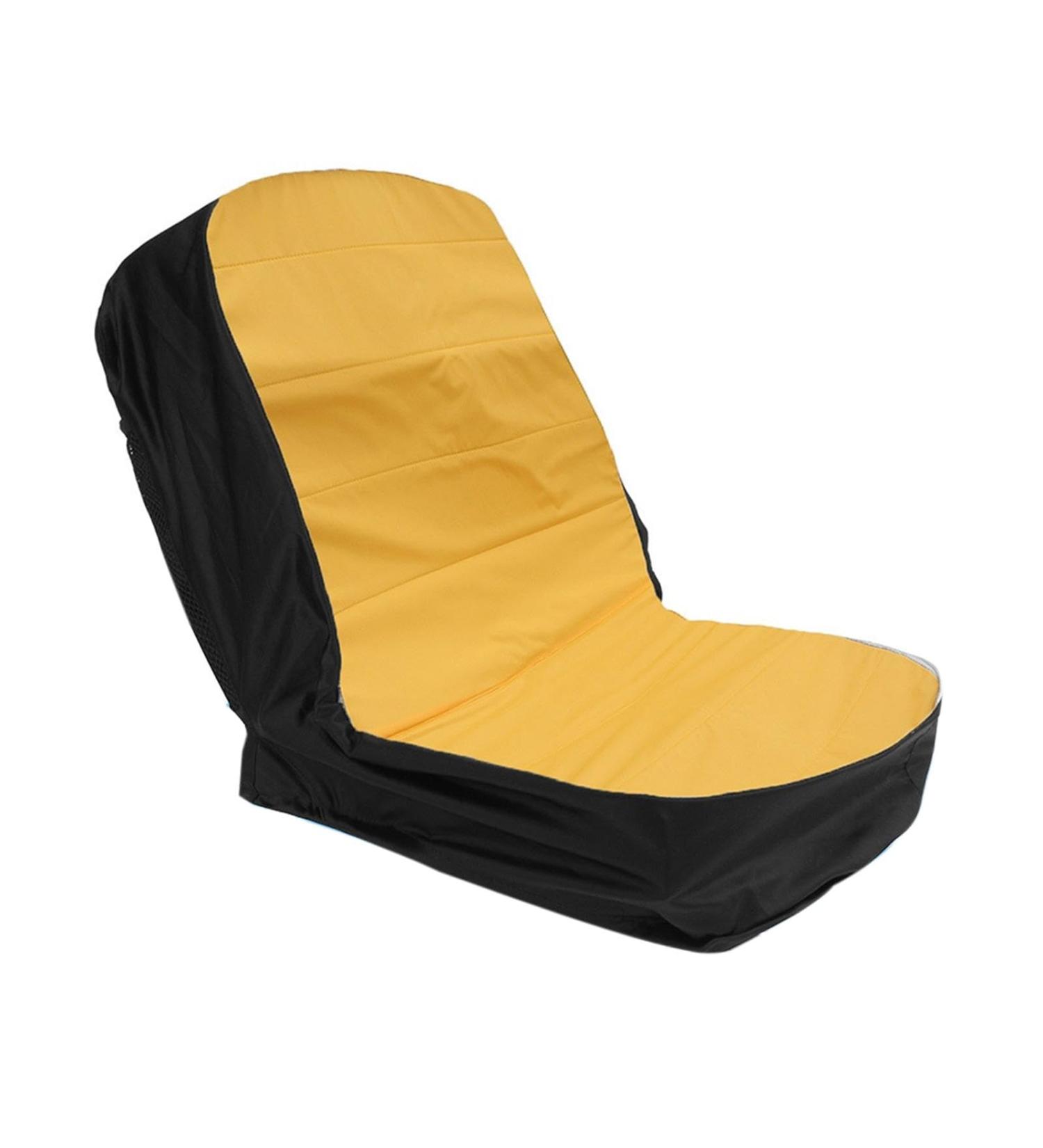 Seat Cover - Heavy Duty Waterproof Tractor Seat Cushion durablee Forklift Seat Protector | Water-Resistant Seat Cover Riding Lawn Mower Seat Pad With Pocket Garden Tractor Seat Shield For Vehicles 15 inch - Buy Online on GoSupps.com