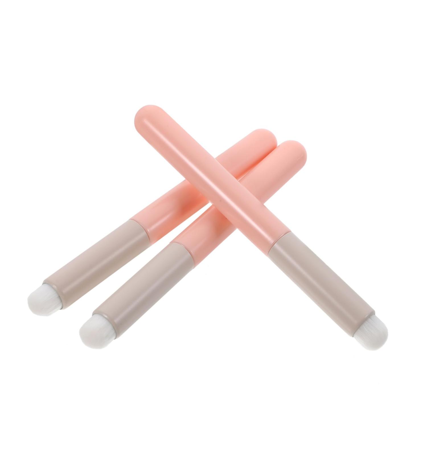 minkissy 3pcs Lip Brush Makeup Brush Lip Applicators Lipstick Applicator Lip Gloss Applicator Lipstick Brush Applicator Women Makeup Tools Artificial Fiber Smudge Stick Portable Miss 12.00X1.20X1.20CM As Shown - Buy Online on GoSupps.com